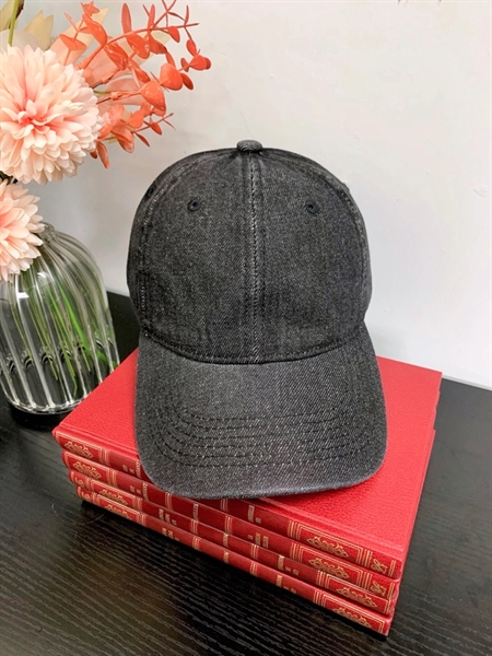 Eline L Atelier Kasket i Grå Denim - Fantastisk Tilbud!