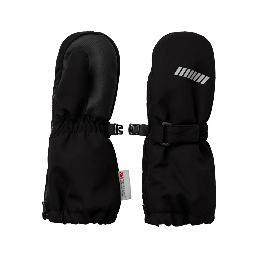 Name It Vinterluffer Snow10 Black - Vandtætte og Åndbare