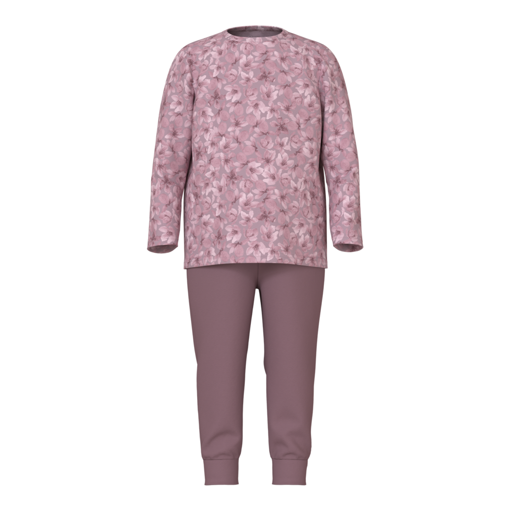 Sødt Natsæt med Blomsterprint fra Name It - Tilbud!