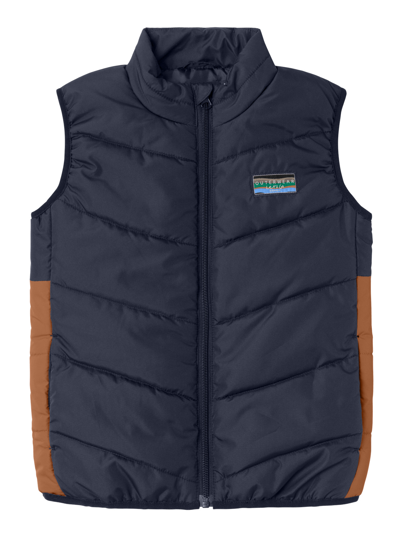 Name It Puffer Vest Mylane i Mørk Safir - Super Tilbud!