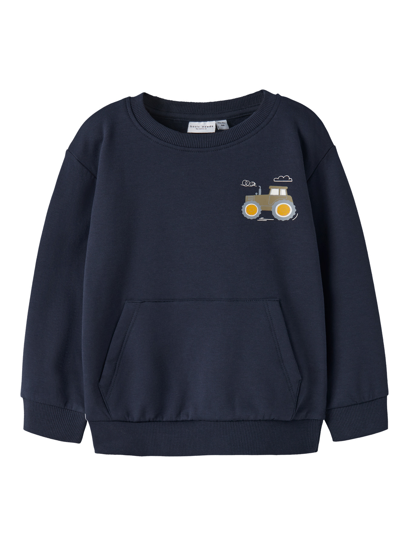 Sej Name It Sweatshirt Vugo med Traktor i Navy Blazer