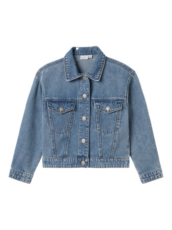 Name It Denim Jakke Mila - Blå Denim til Piger