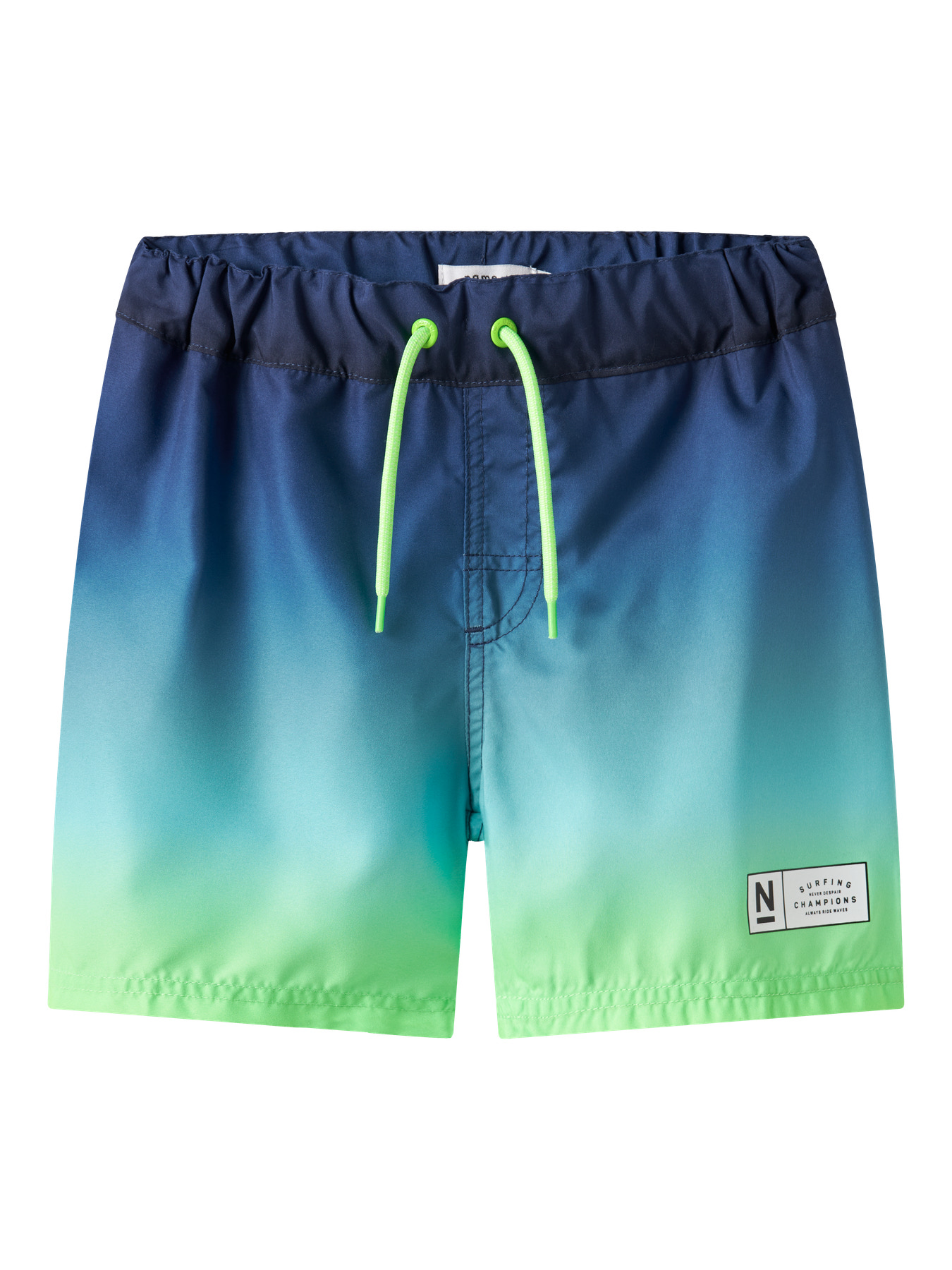 Name It Badeshorts Pzocca i Pool Blue Ombre - Fantastisk tilbud!