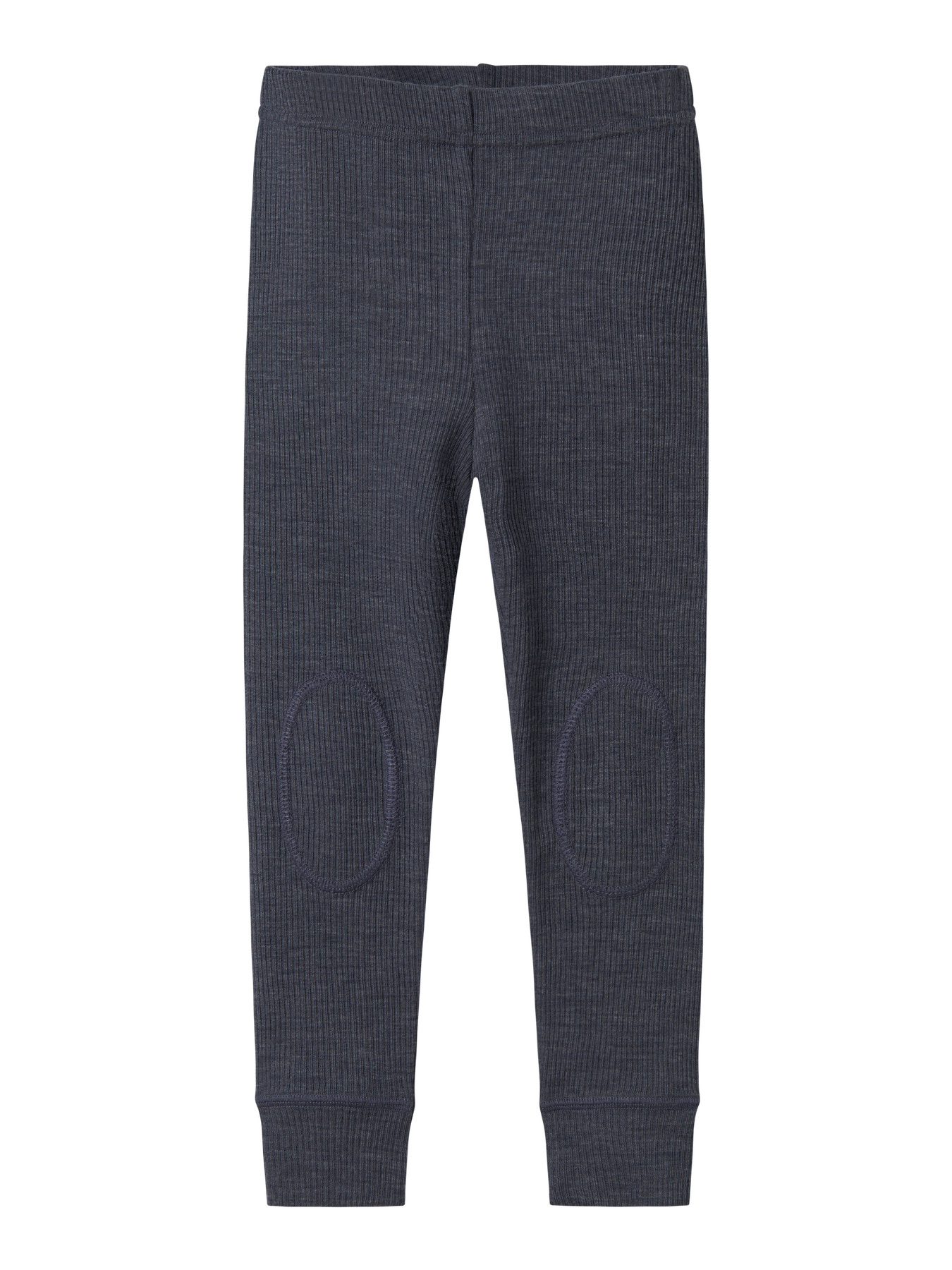 Uld Leggings i Wax Ombre Blue - Bløde Merinould Leggings