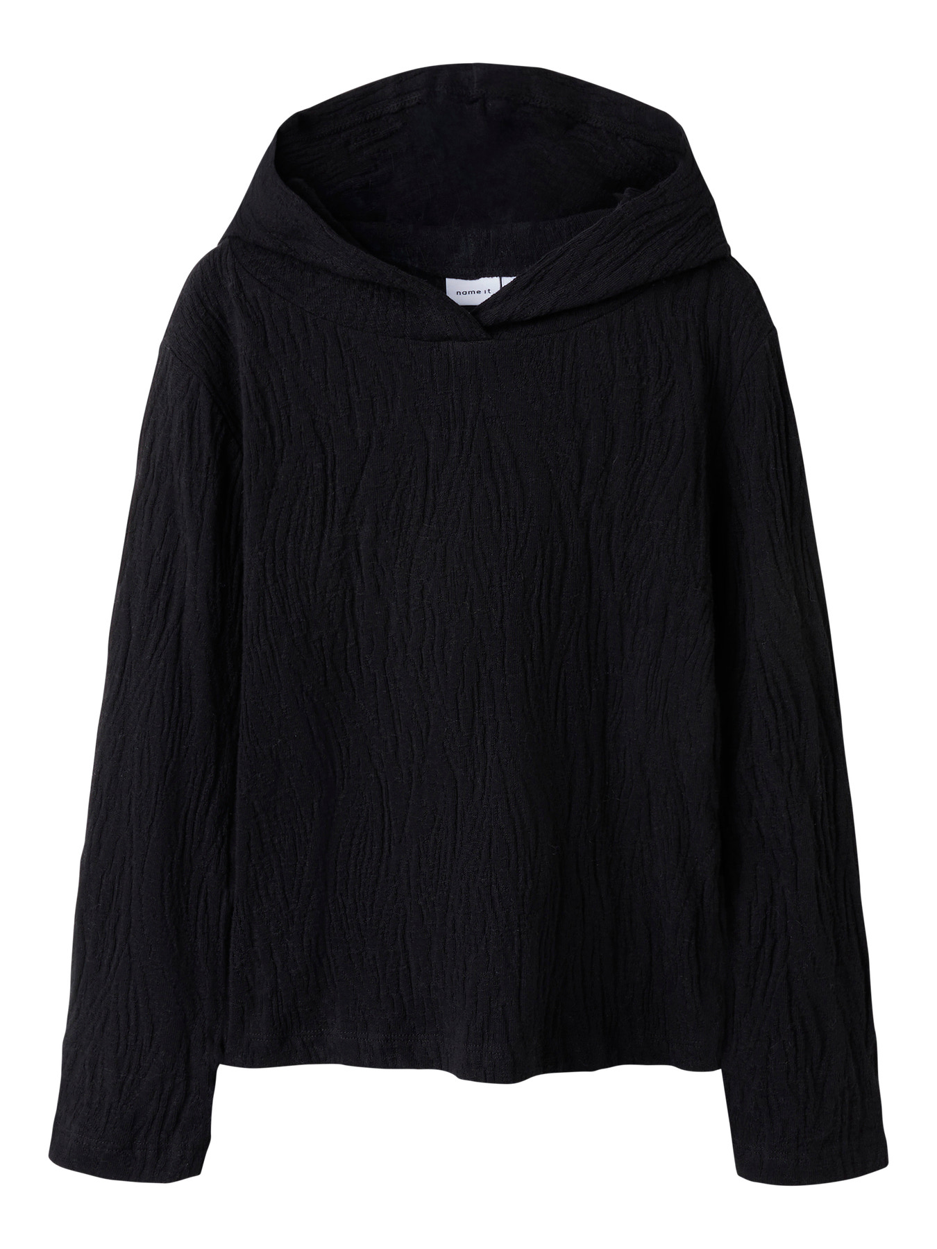 Sød Name It Hoodie Doris i Sort - Perfekt til Piger!