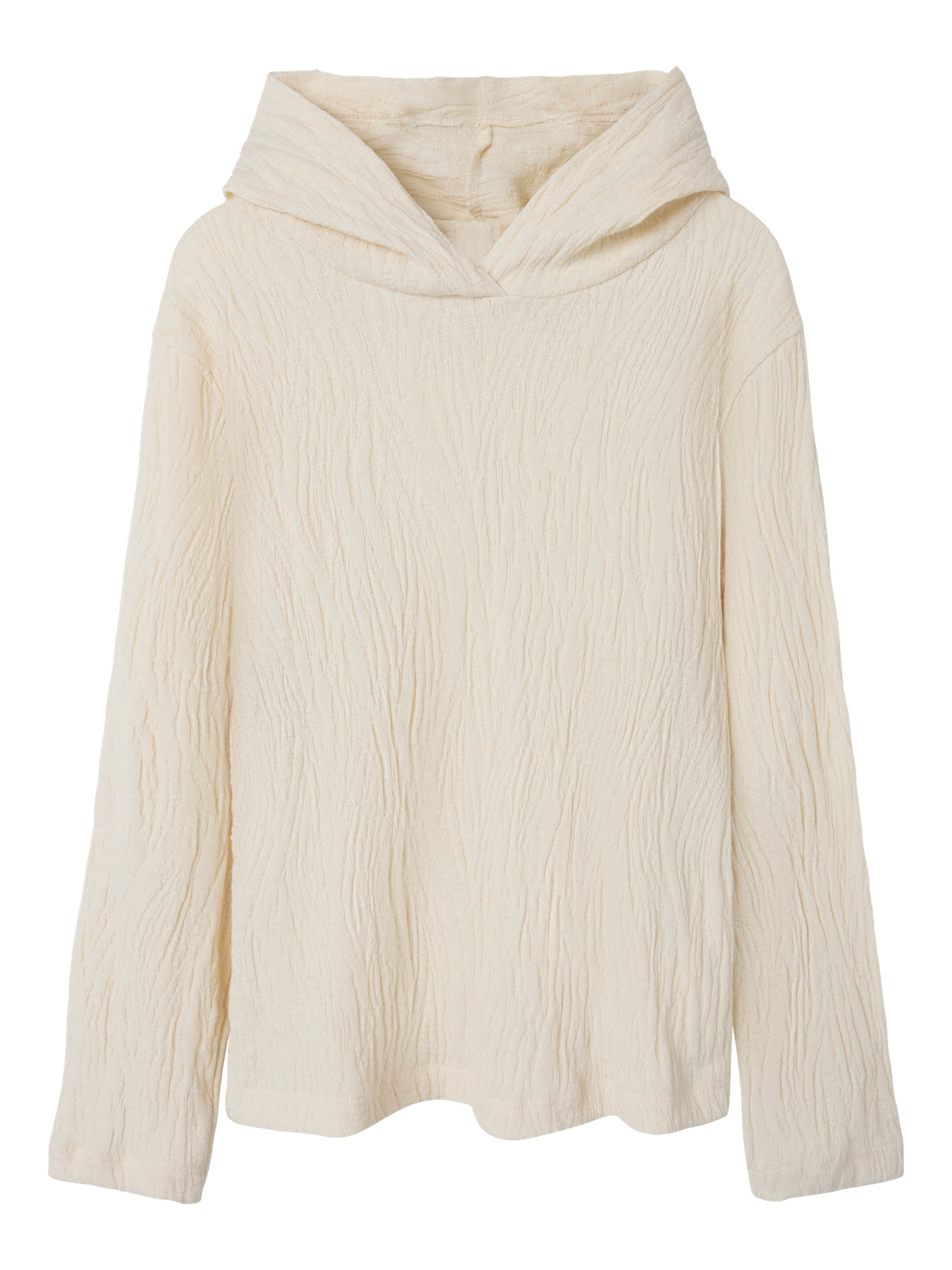 Sød Name It Hoodie Doris i Buttercream Farve
