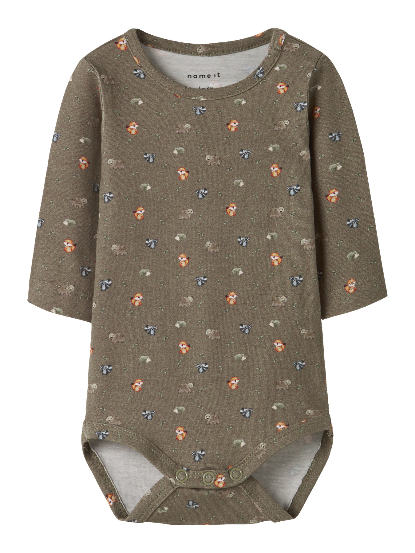 Name It Body Oforest Mermaid - Sød Dyreprint Body