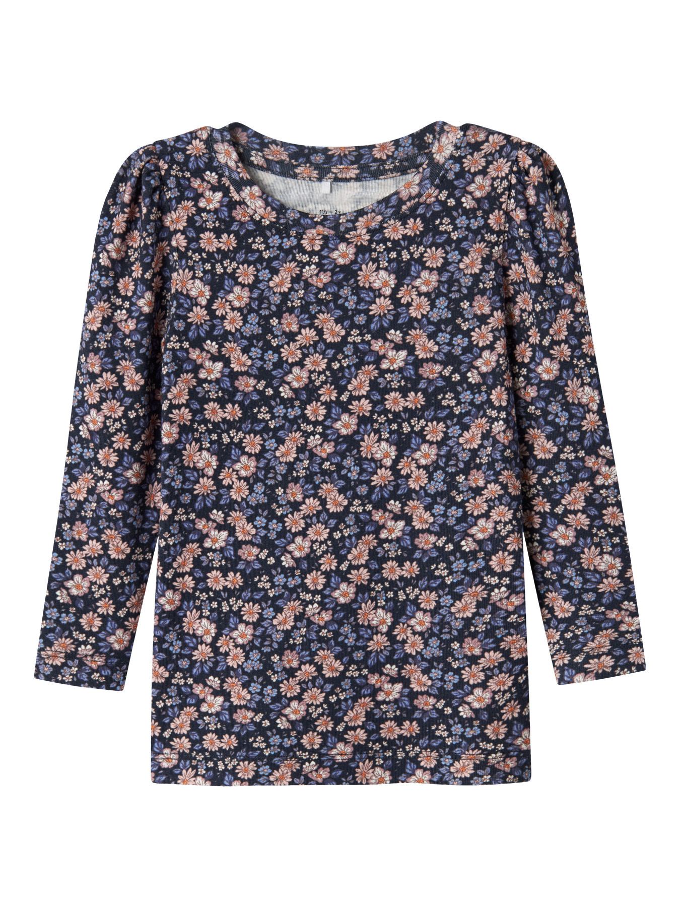 Sød bluse med blomsterprint fra Name It - Oalia Navy Blazer