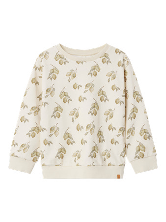 Lil Atelier Sweatshirt Jobo med Citroner - Fantastisk Tilbud!