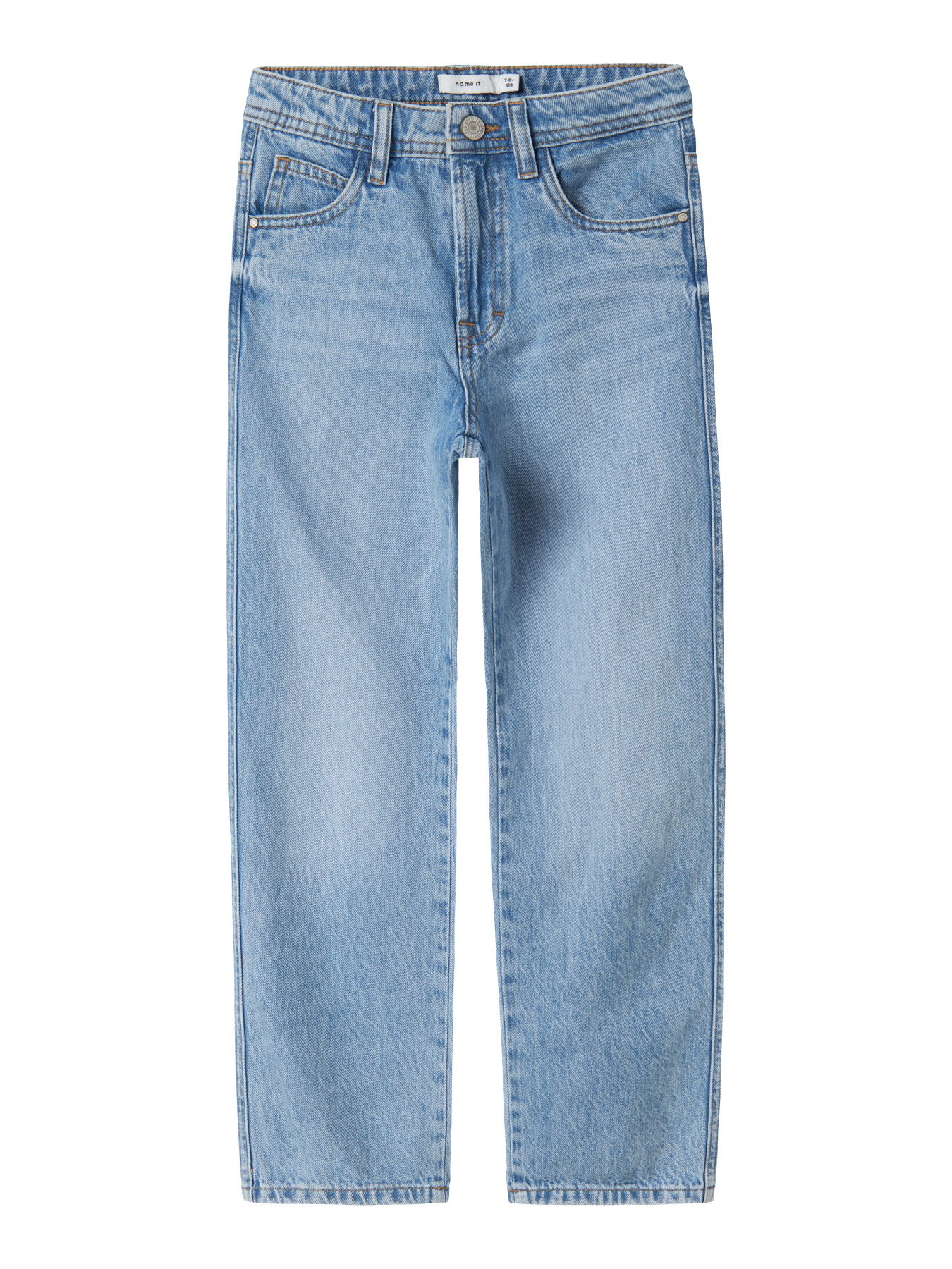 Seje Loose Jeans til Drenge i Lys Denim - Name It