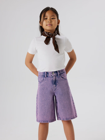 Lilla Denim Lange Shorts fra Name It - Fantastisk Tilbud!