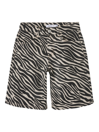 Mega cool zebra mønstrede shorts til piger