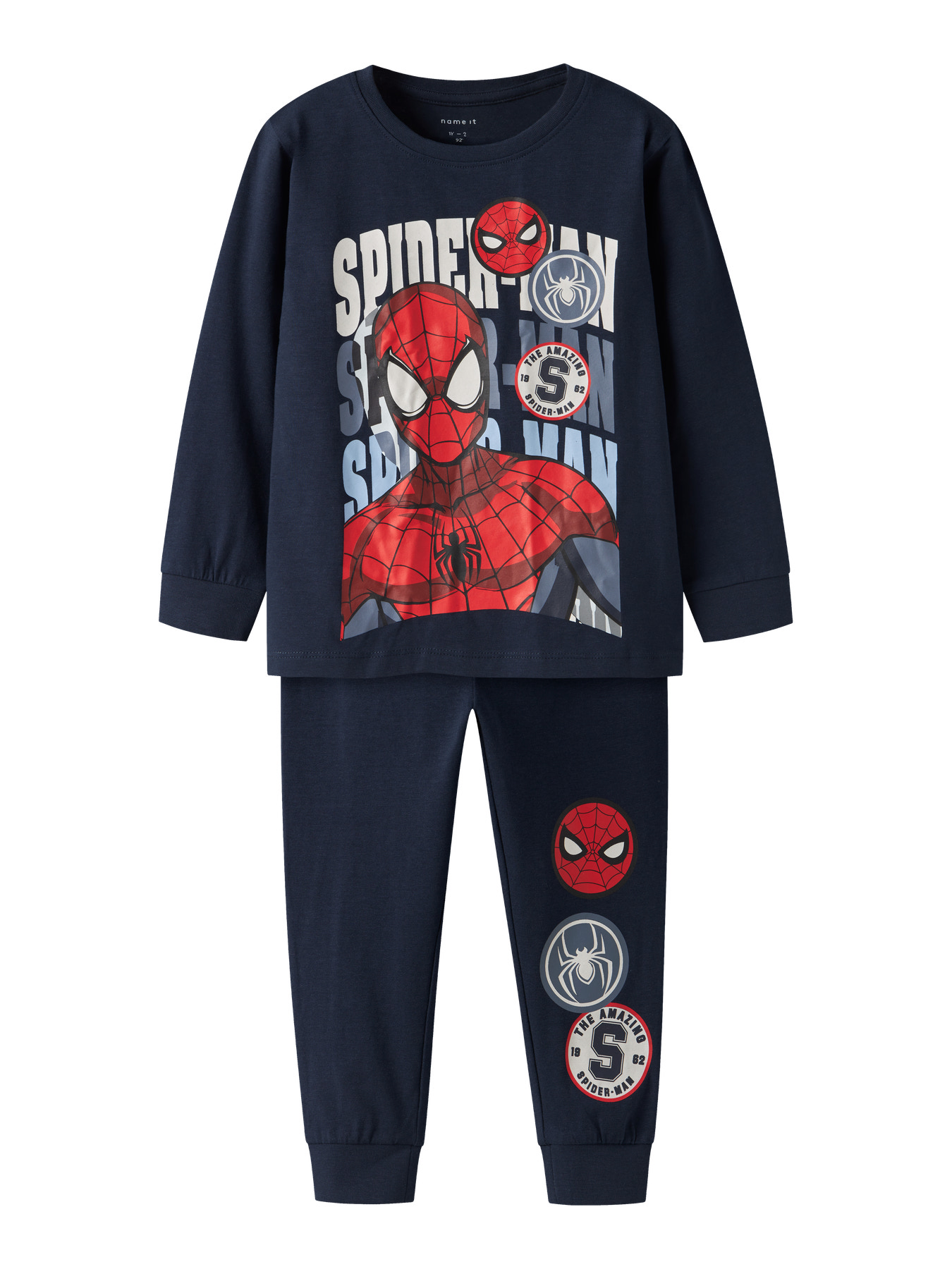 Nattøjssæt med Spider-Man i Navy Blazer til drenge