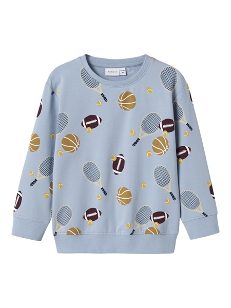 Name It Sweatshirt Keaton i Støvet Blå - Fantastisk Kvalitet!