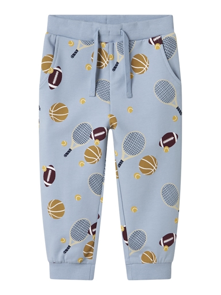 Name It Sweatpants Keaton i Støvet Blå - Fantastisk Tilbud!
