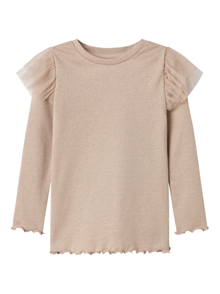 Glimmer Bluse Lulla i Rosa Guld - Fantastisk Tilbud!