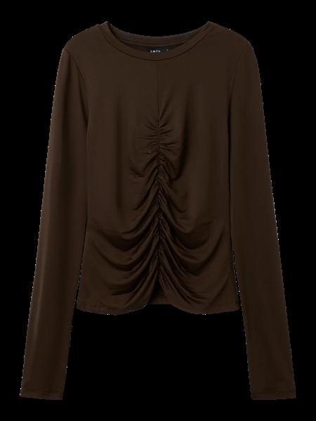 Lmtd Bluse Dinci i Chokoladebrun - Fantastisk tilbud!