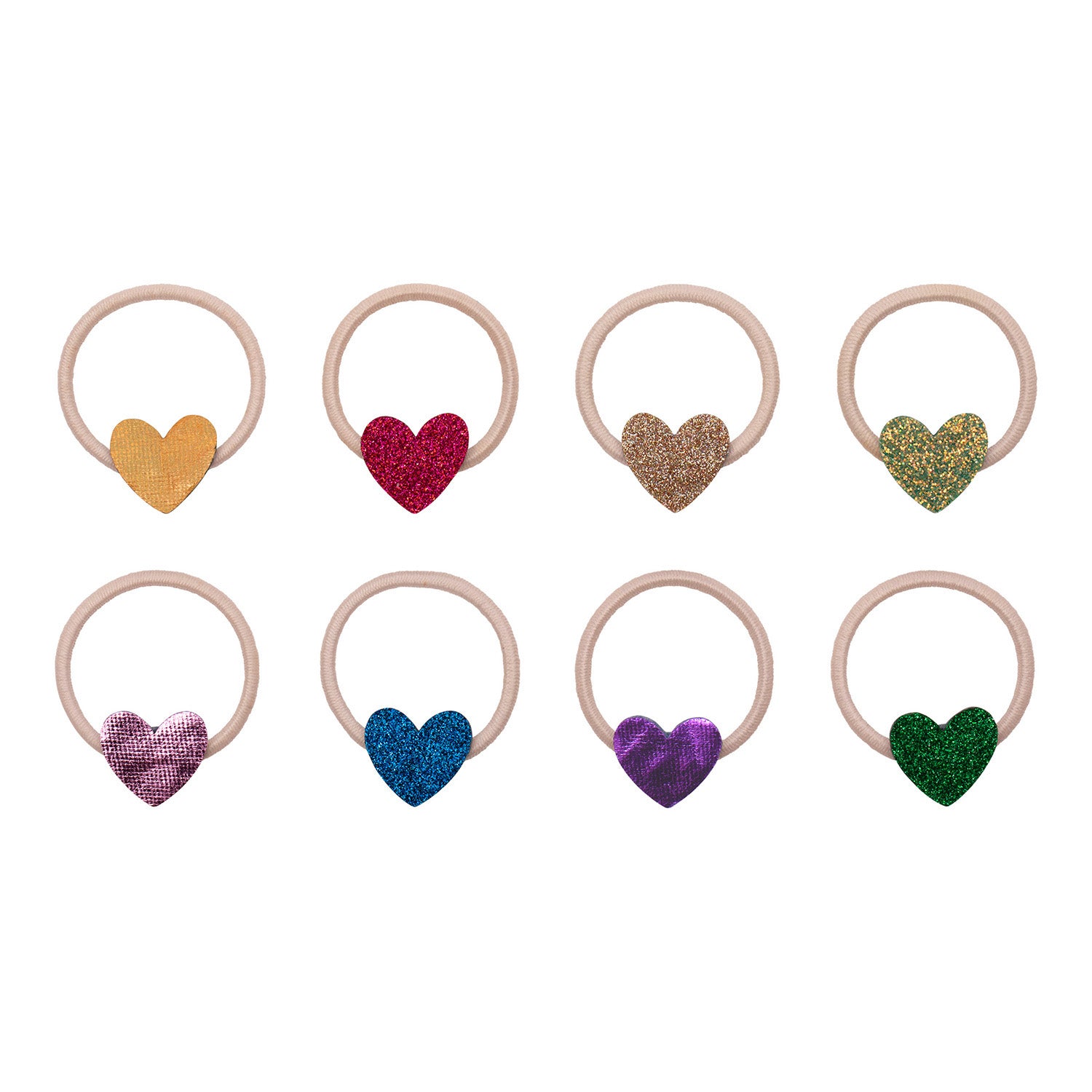 Mimi & Lula Hårelastikker – Mini Jazzy Heart Tilbud!