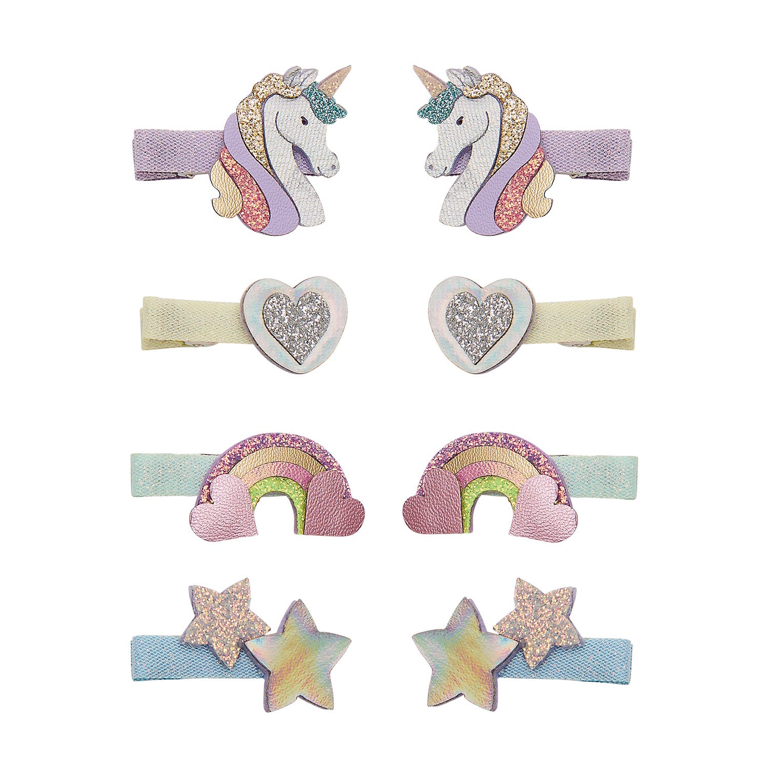 Mimi   Lula   Hårclips - Mini Dreamy My Little Unicorn