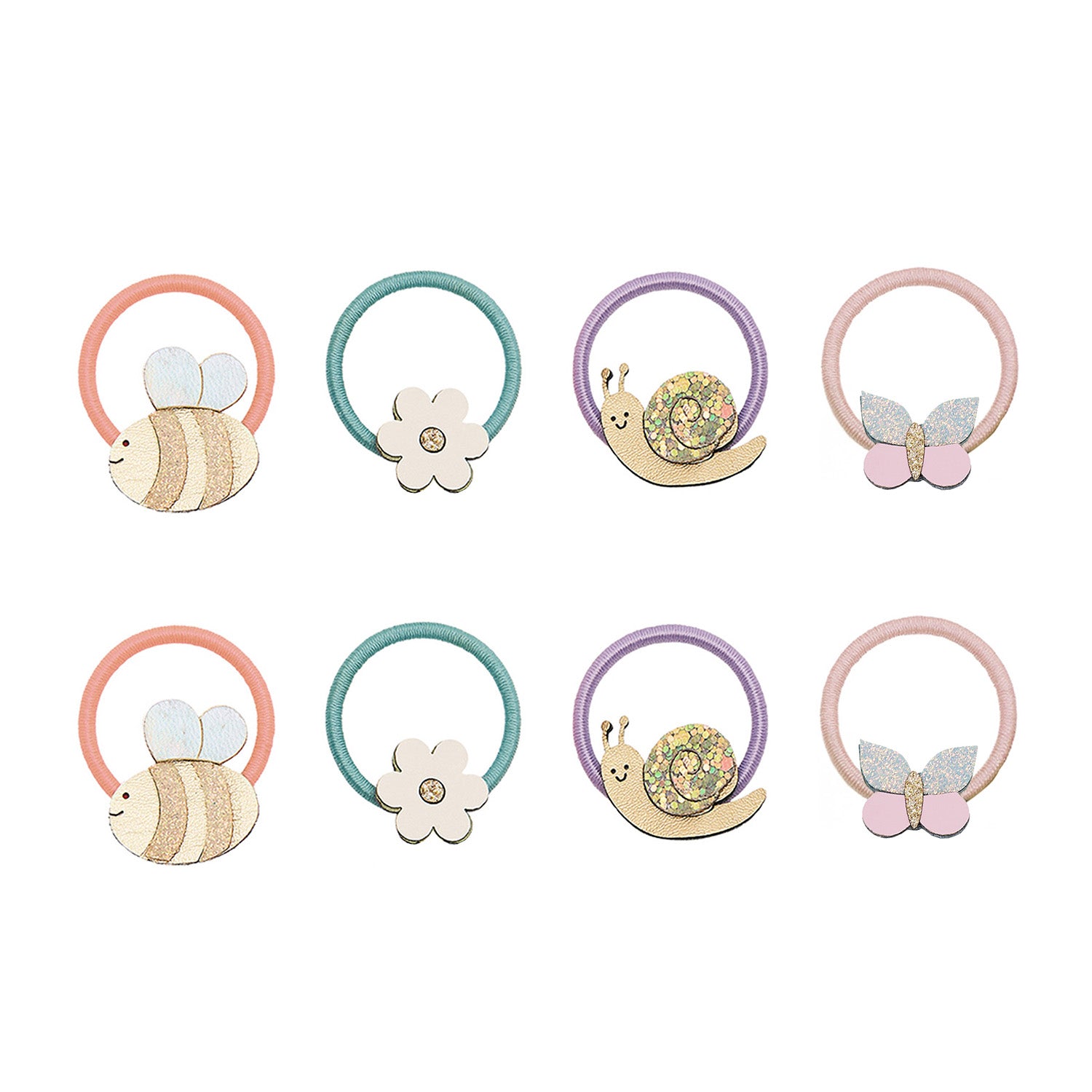 Mimi   Lula   Hårelastikker - Mini Beasts Bouquet