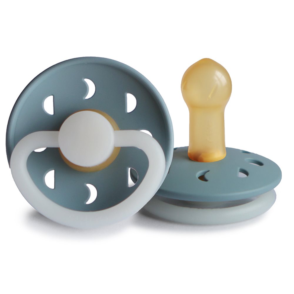 Frigg Moon Natte Sut - Stone Blue med Glow-in-the-Dark