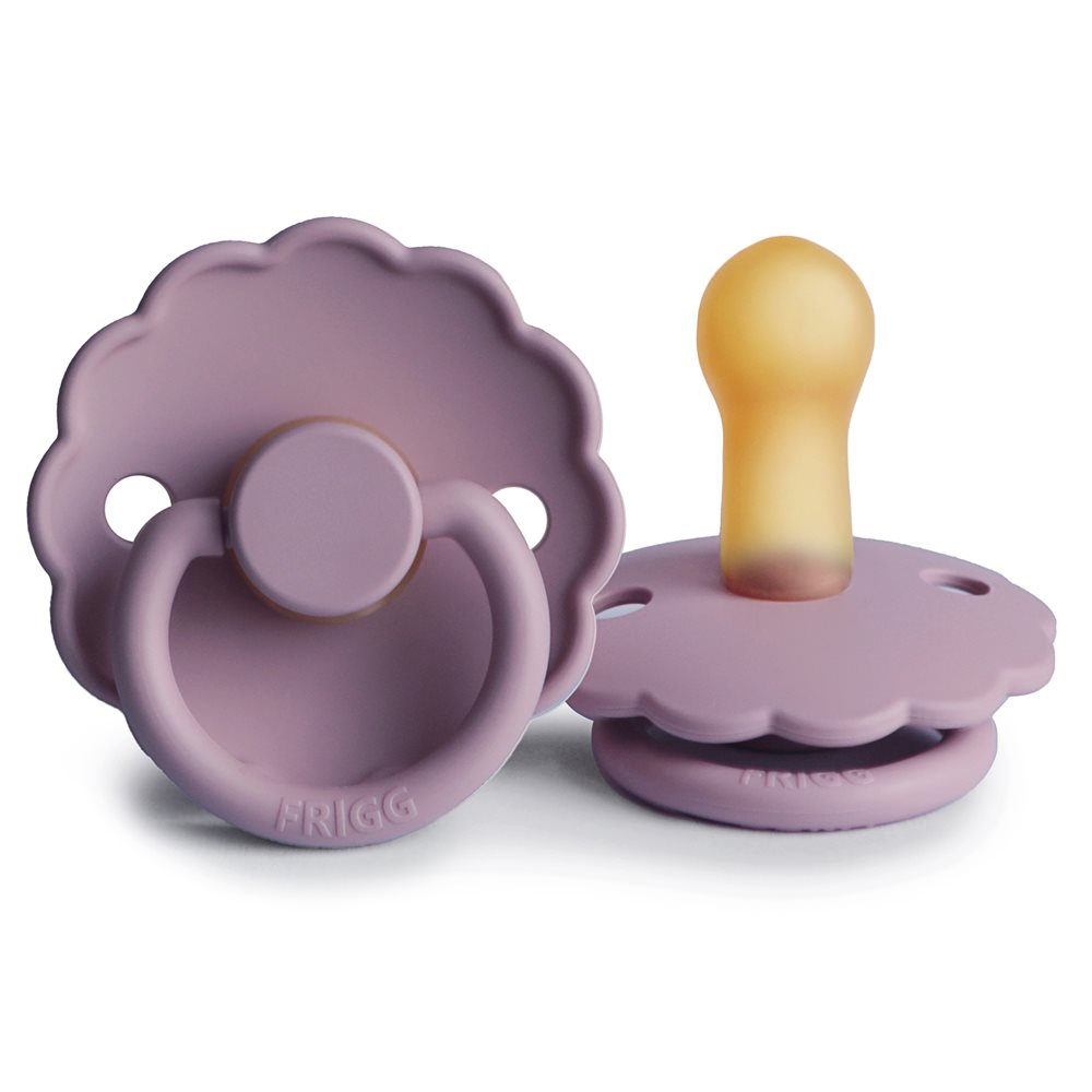 Frigg Daisy Sut i Heather – Elegant Blomstersut til Babyer