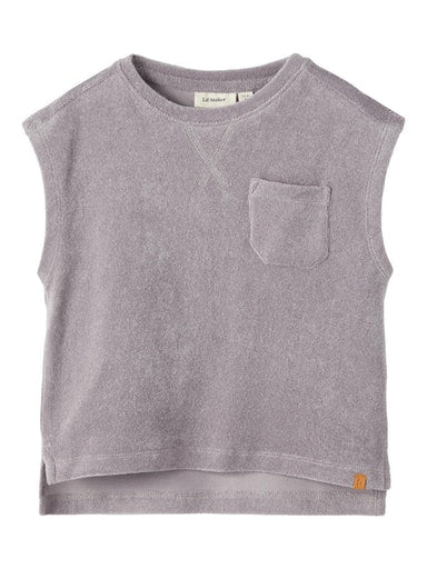 Lil Atelier Sølv Boxy Top - Fantastisk Udsalg!