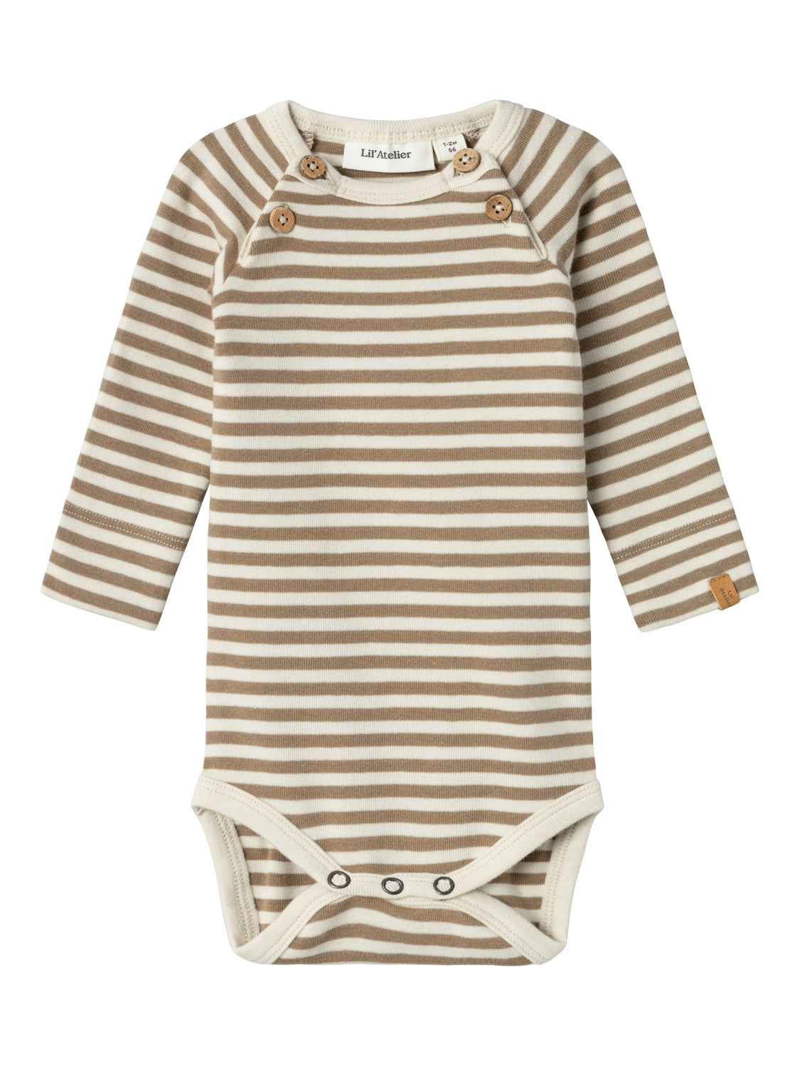 Lil Atelier Geo Aso Body - Birch - Udsalg på Luxbaby.dk