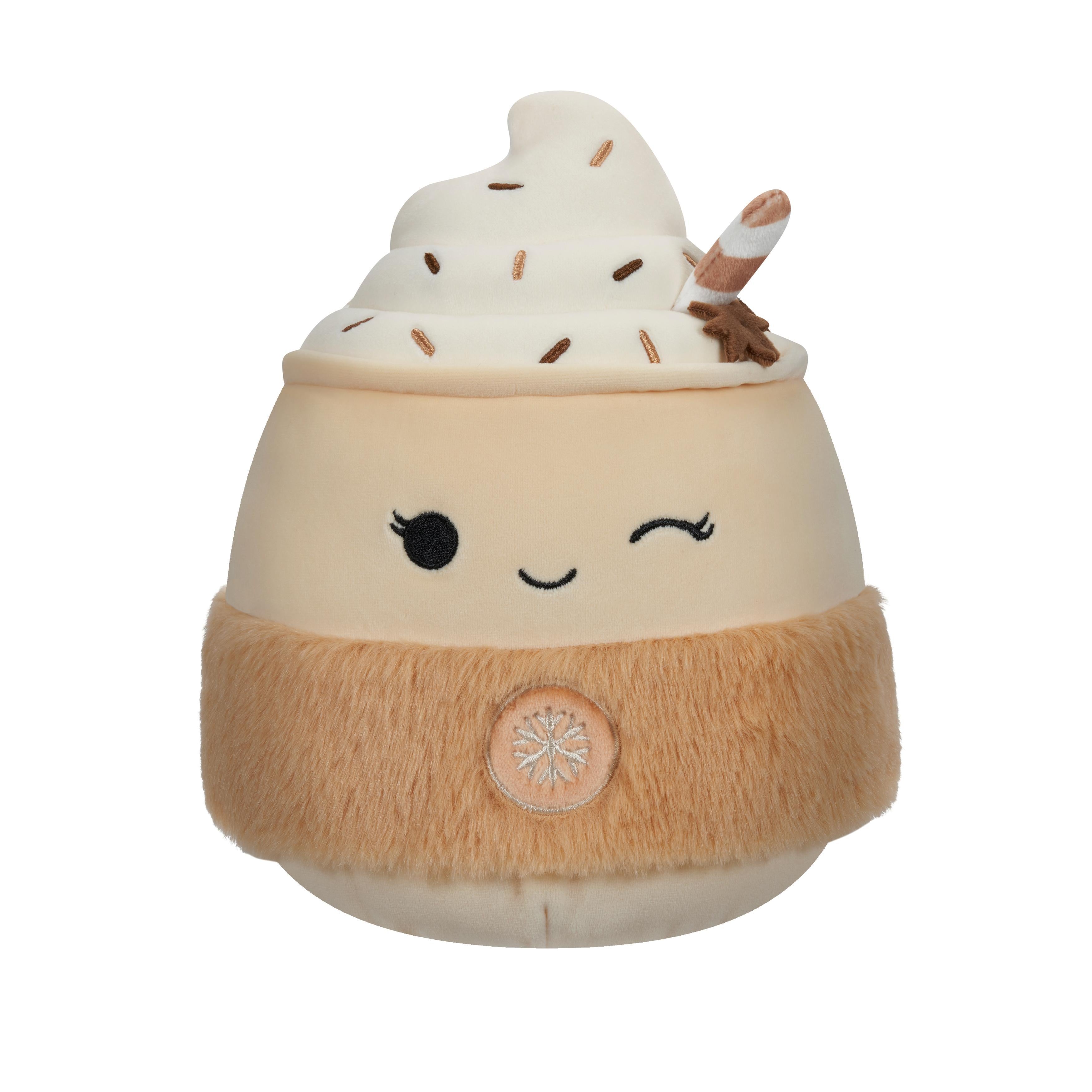 Squishmallows – Joyce Eggnog Krammebamse 19 cm Tilbud!