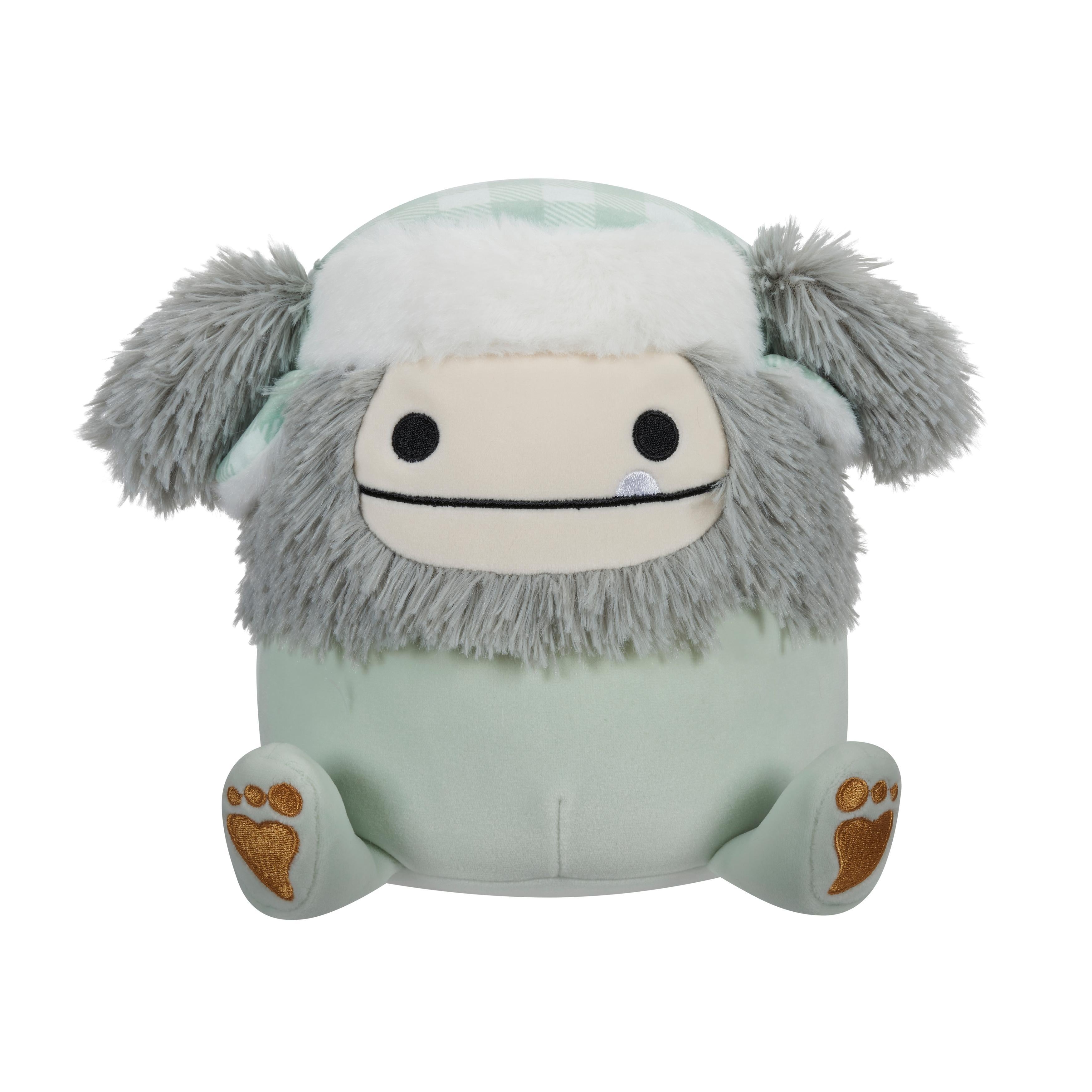 Squishmallows - Evita Den Grå Bigfoot Krammedyr 19 cm