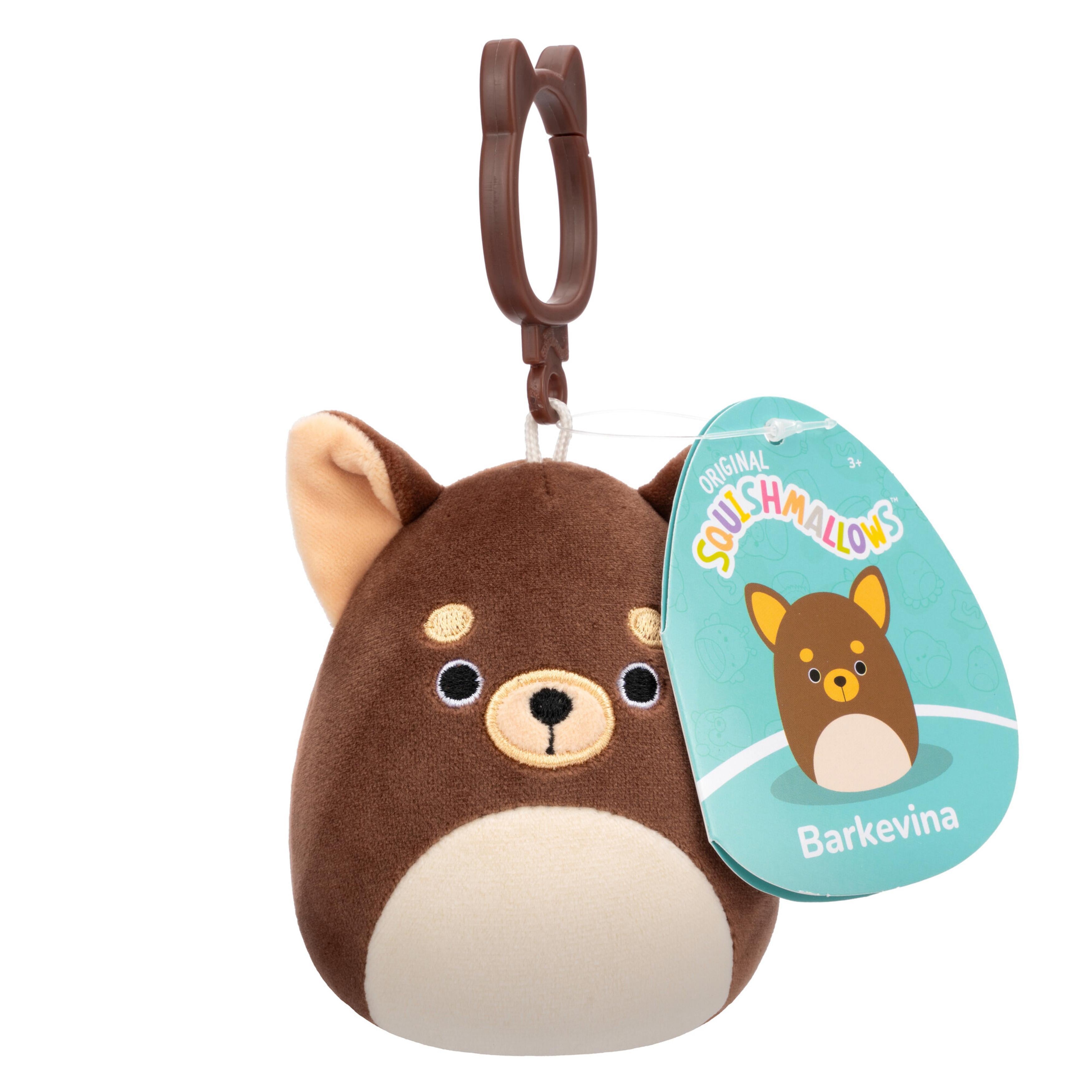 Squishmallows Barkevina Chihuahua Nøglering – Sjovt Tilbehør!