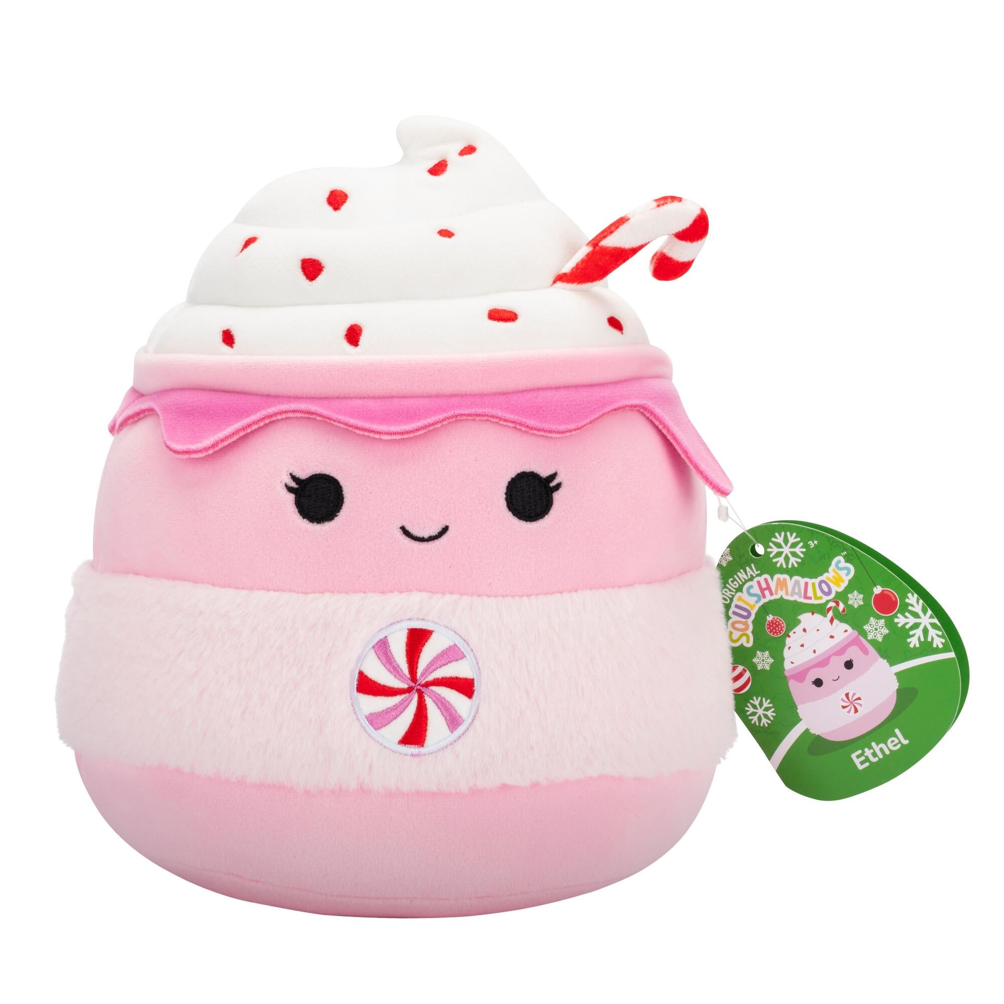 Squishmallows Ethel Hot Chocolate – Julebamse 19 cm