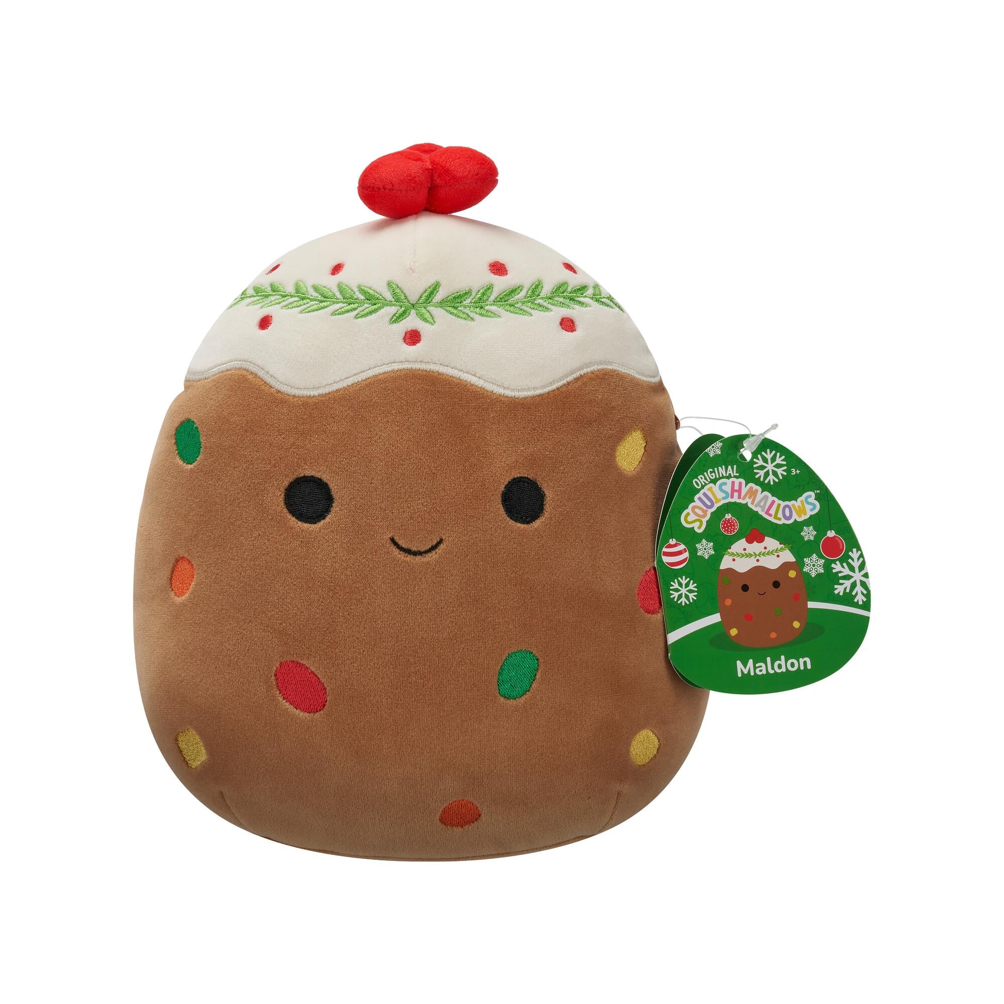 Squishmallows – Maldon Frugtkage 19 cm til Julegave!