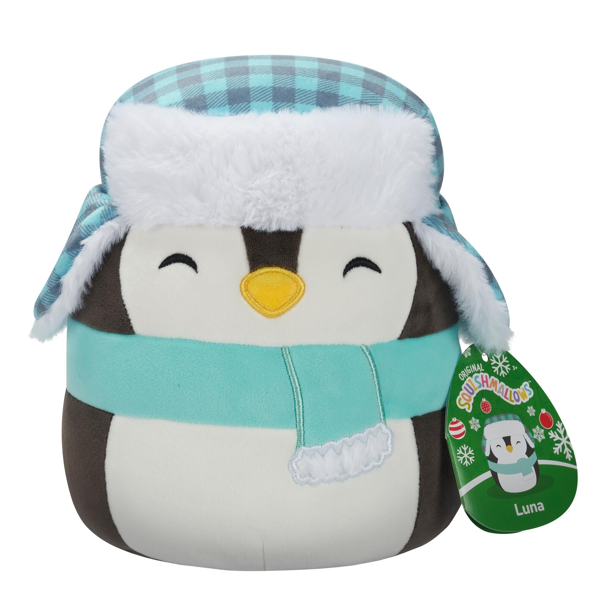 Squishmallows - Luna Pingvin 19 Cm til Julegave!