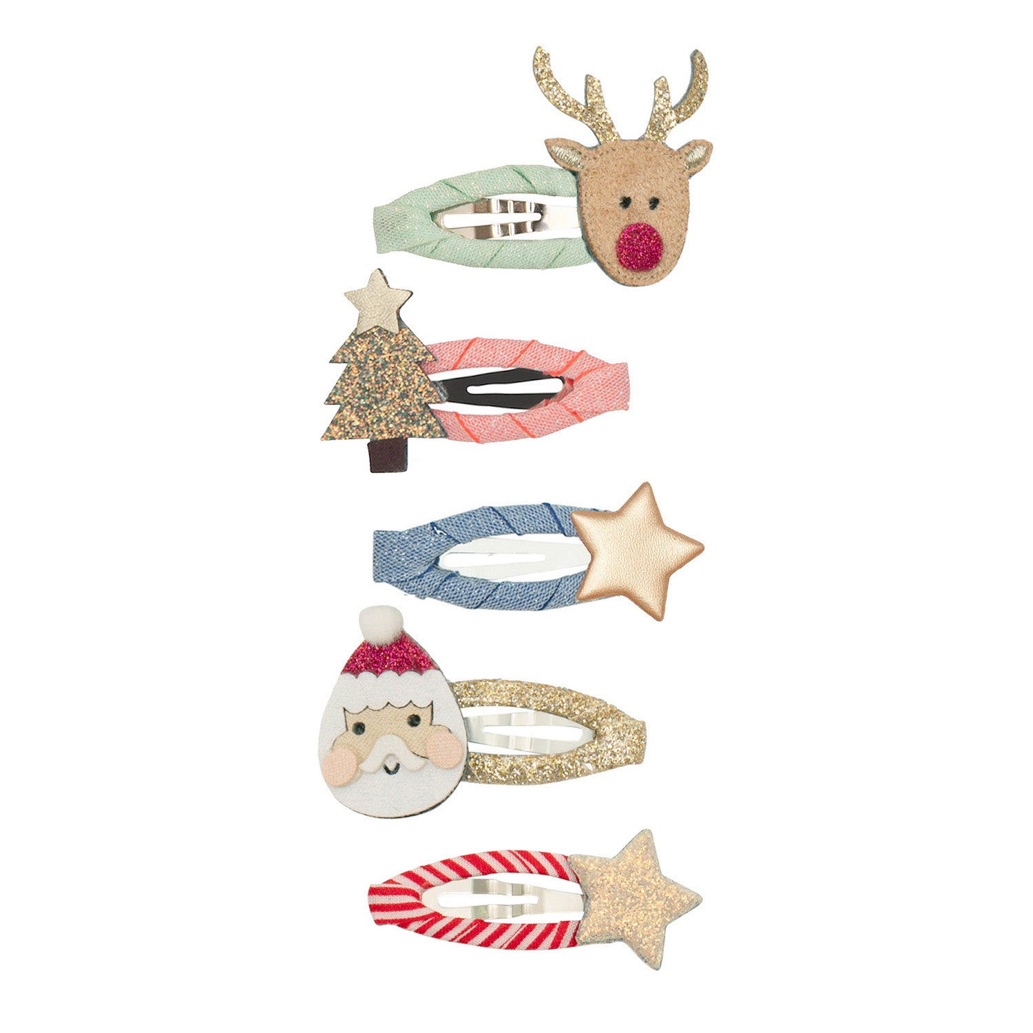 Mimi & Lula Mini Santa Hårclips – Juleudsalg!
