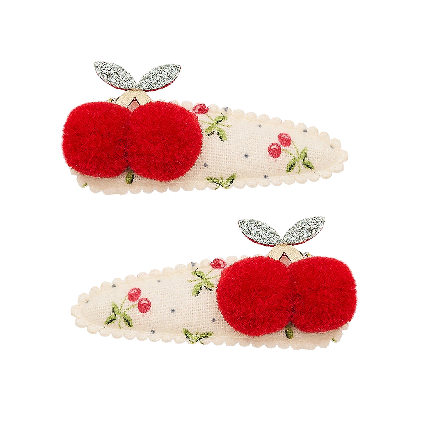 Mimi   Lula   Hårspænder - Pom Pom Cherries Mon Cheri