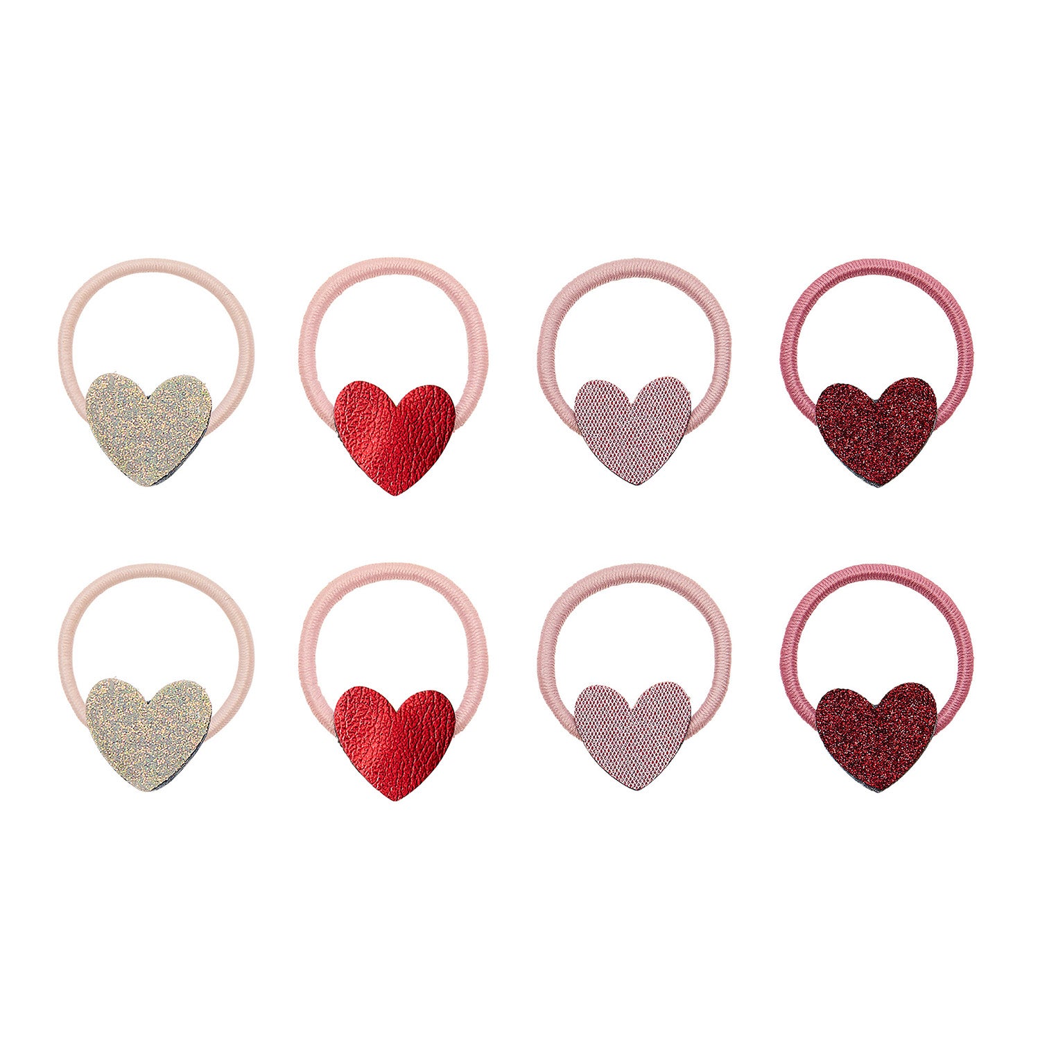 Mimi   Lula   Hårelastikker - Mini Heart Valentines