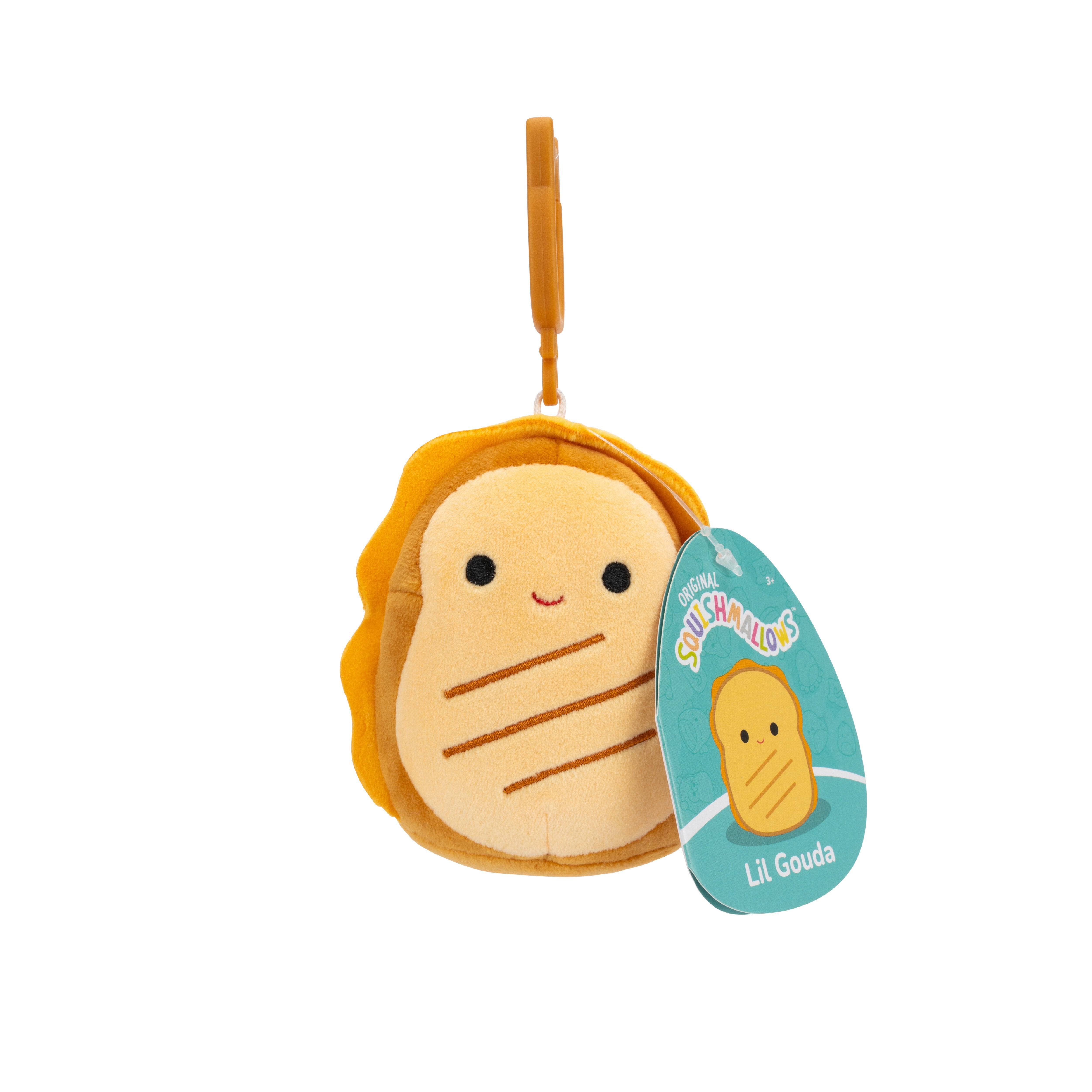 Squishmallows Clip On – Sjov Lil Gouda Nøglering til Leg