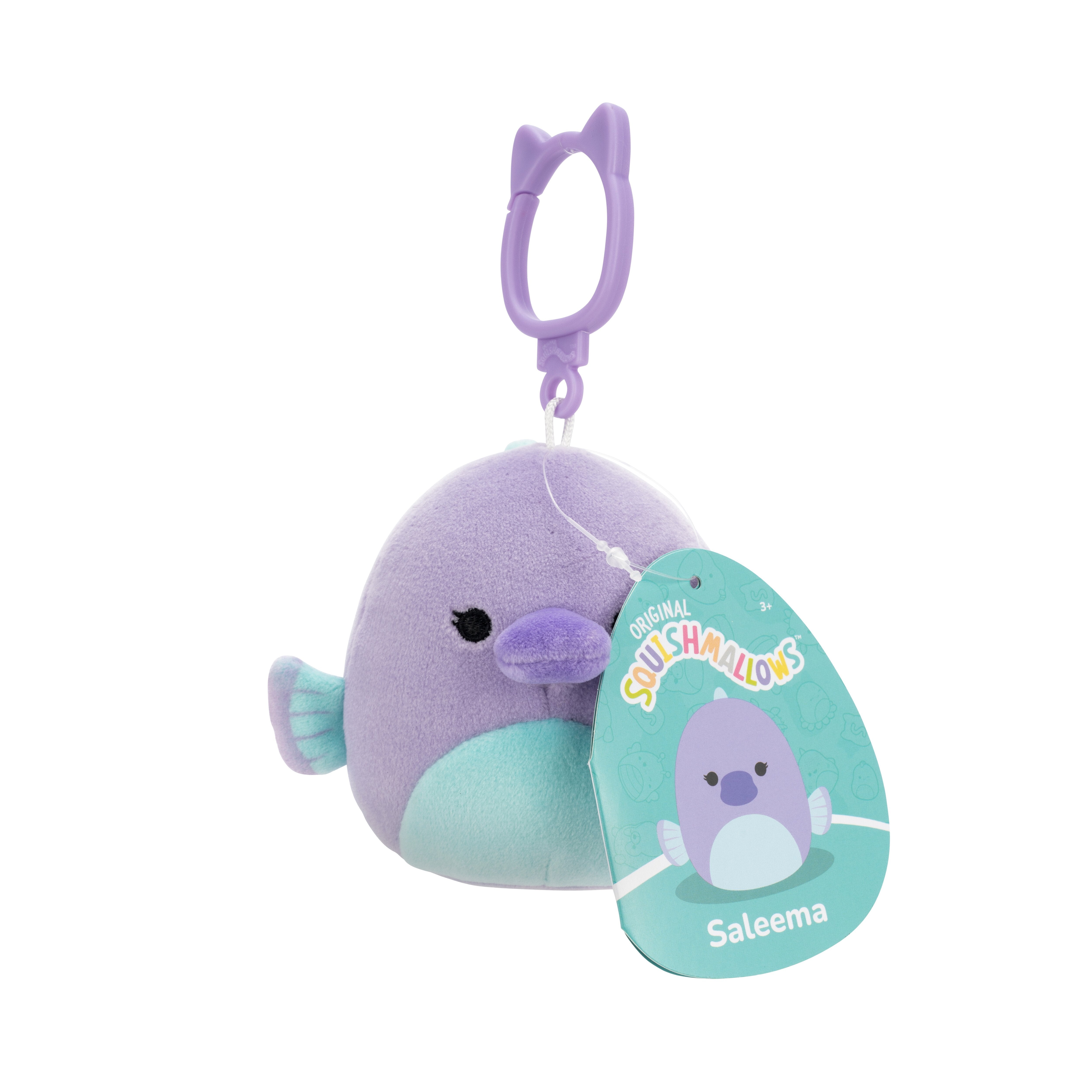 Squishmallows Clip On – Saleema Nøglering til Samling