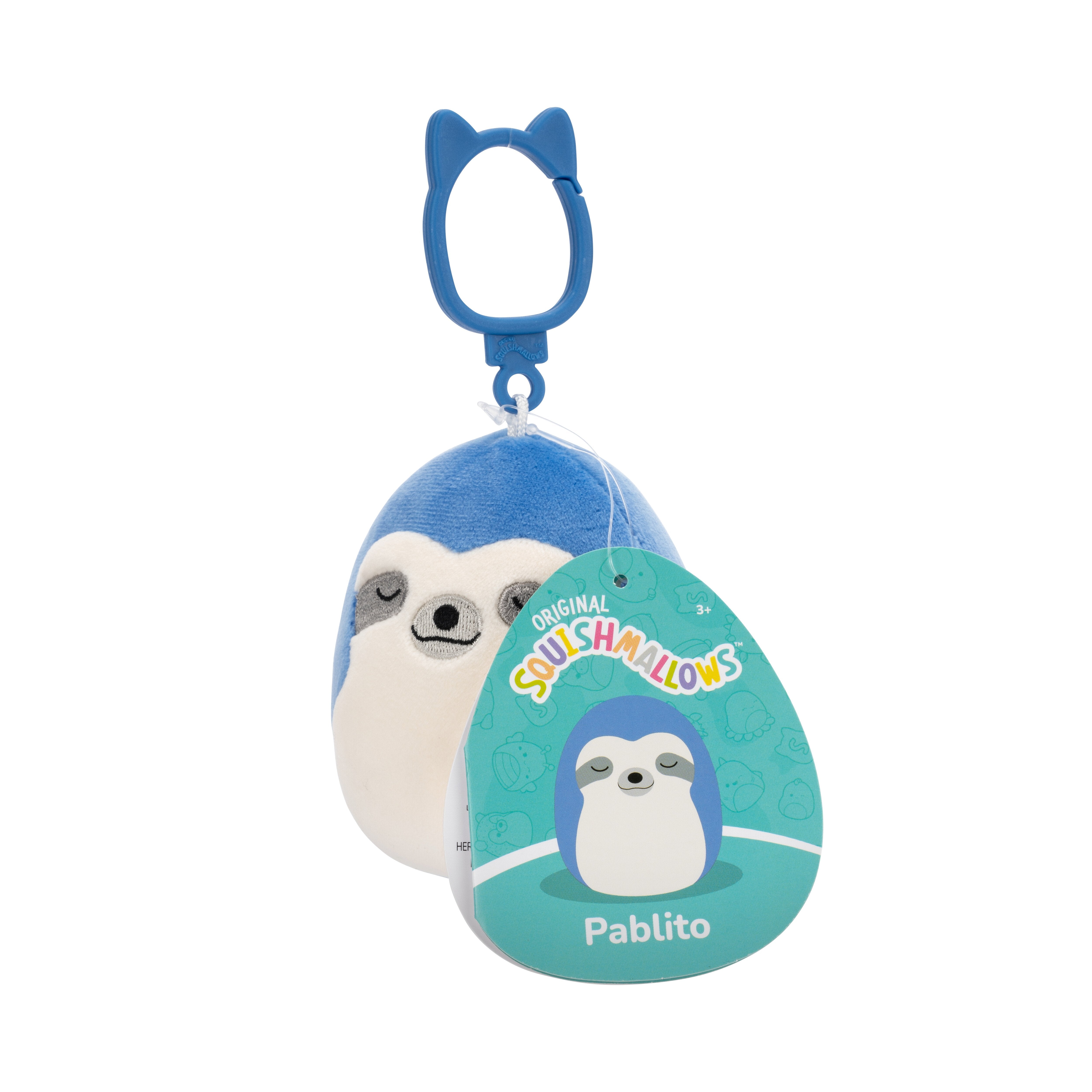 Squishmallows Clip-On – Pablito Bamse til Aktiviteter