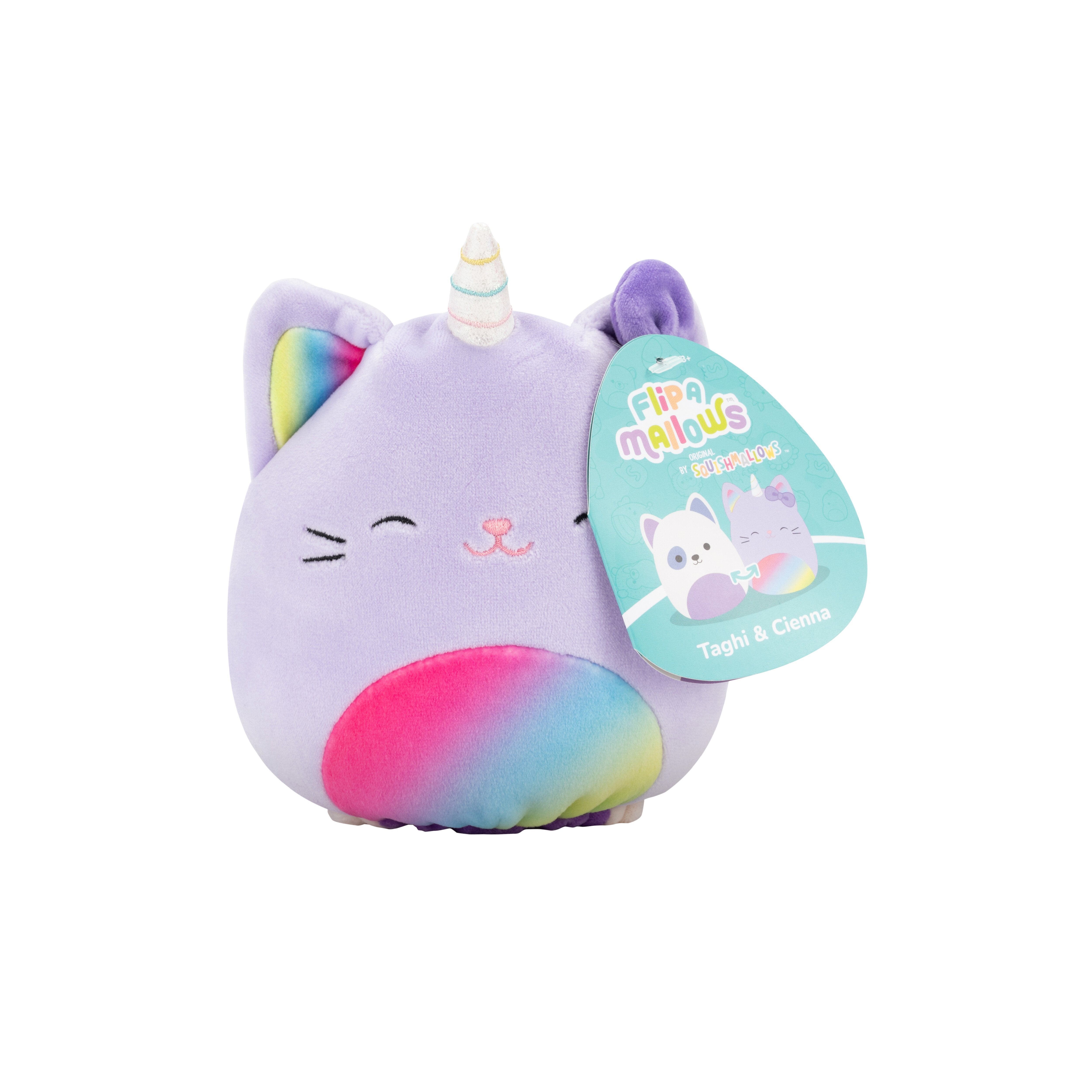 Squishmallows – Flip A Mallow Taghi og Ciennar 13 cm