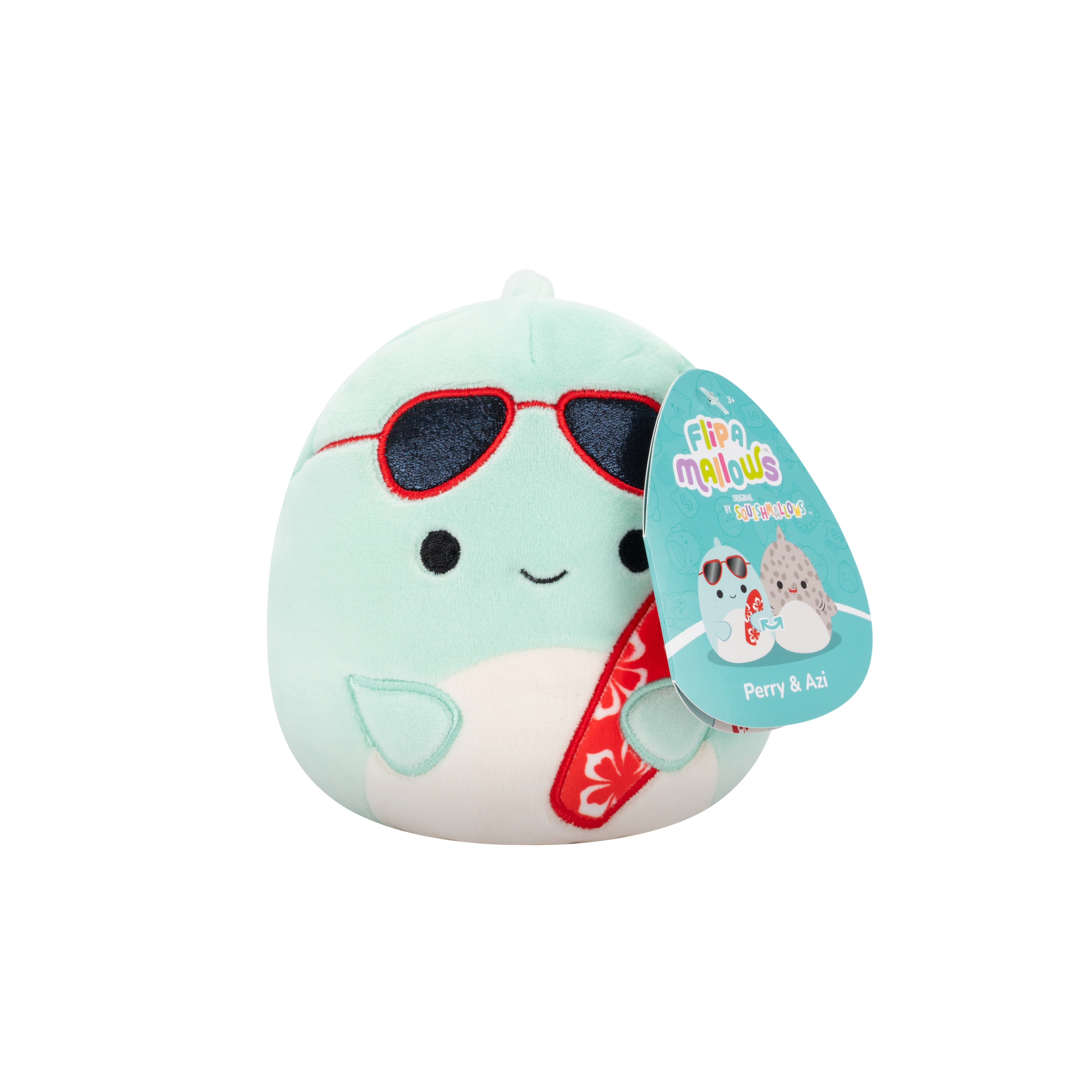 Squishmallows – Flip A Mallow Perry og Azi 13 cm Krammedyr