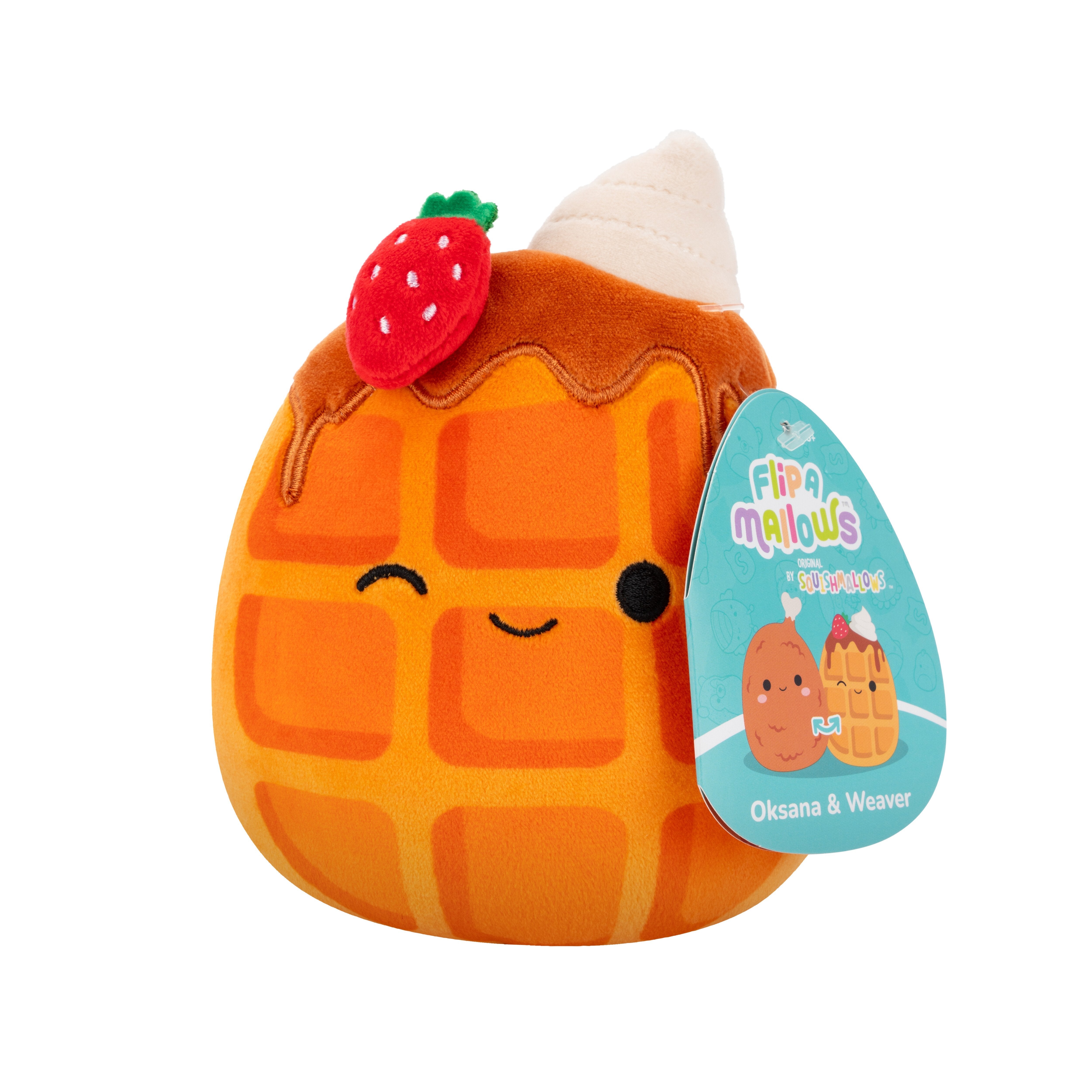 Squishmallows – Flip A Mallow Oksana & Weaver 13 cm