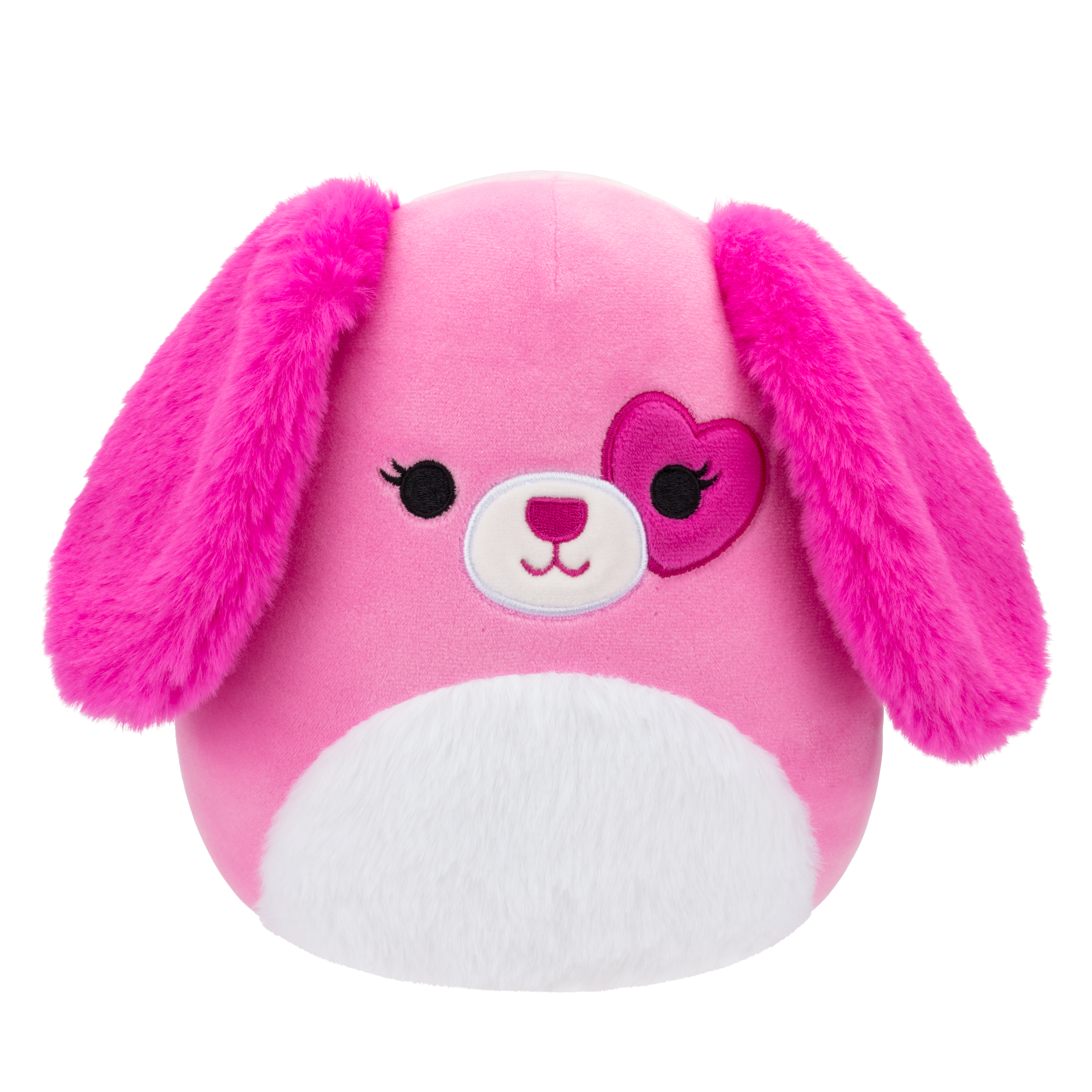 Squishmallows – Lyserød Hund 19 Cm Krammedyr til Gave
