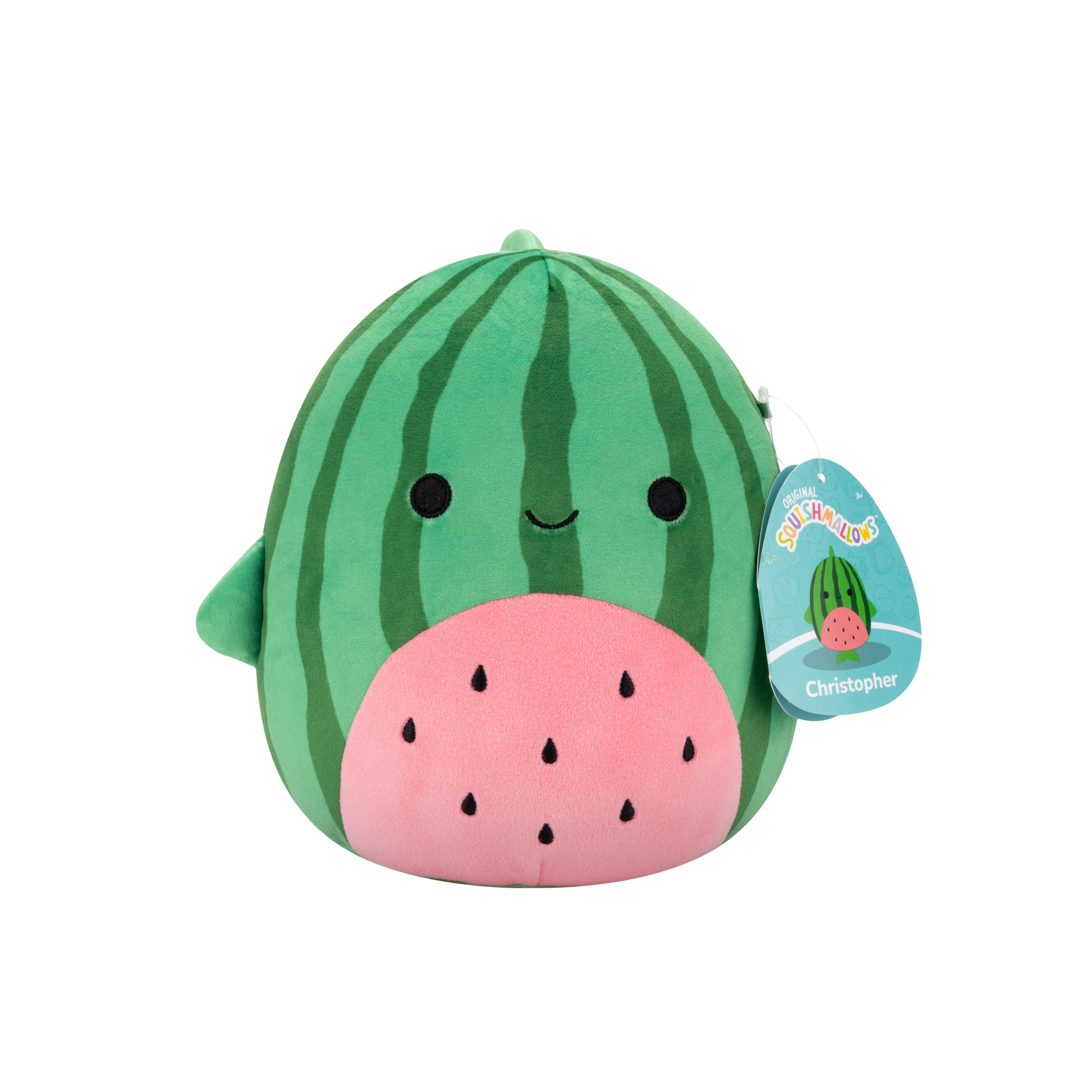 Squishmallows Bamse -   Cm - Christopher Watermelon Whale