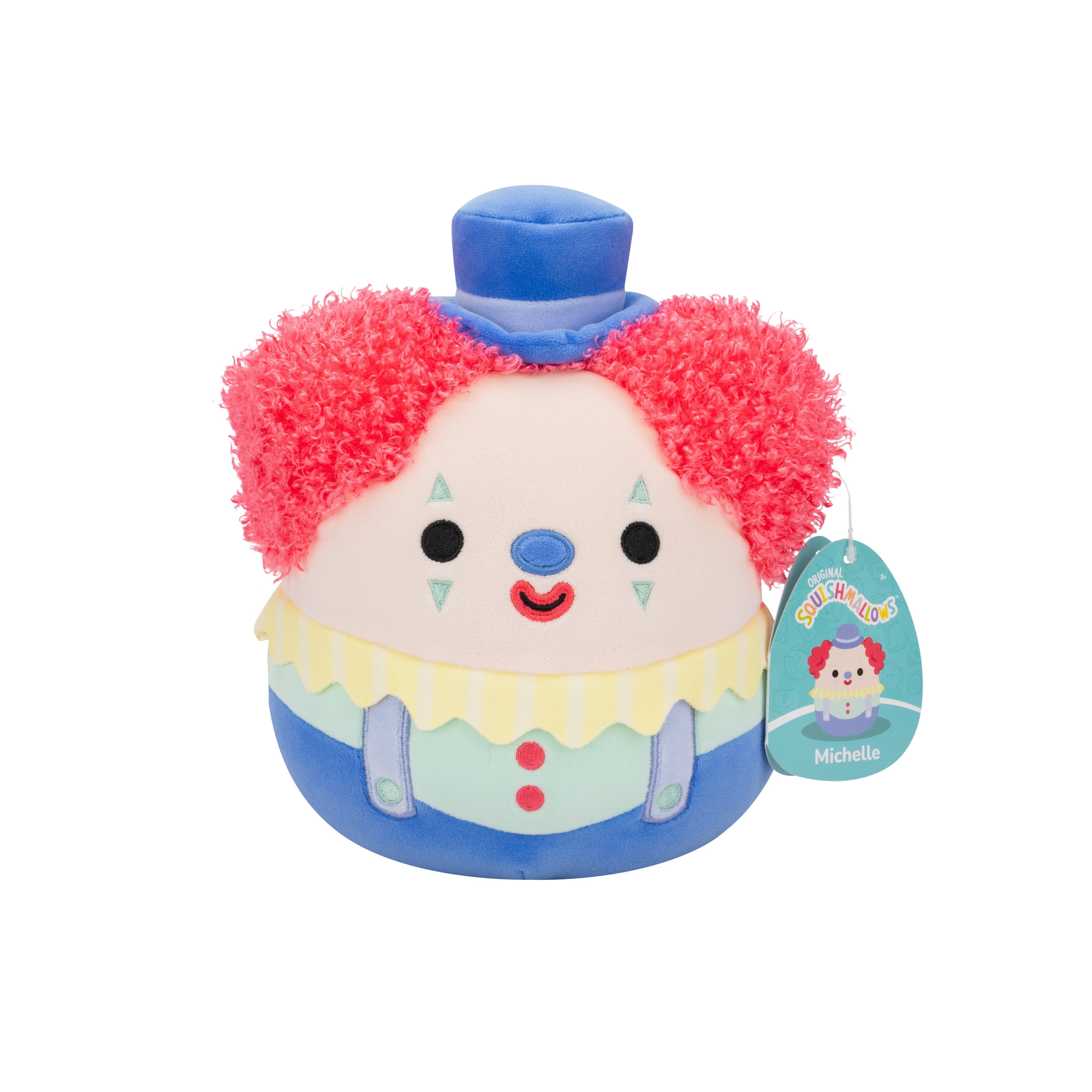 Squishmallows Bamse -   Cm - Michelle Clown