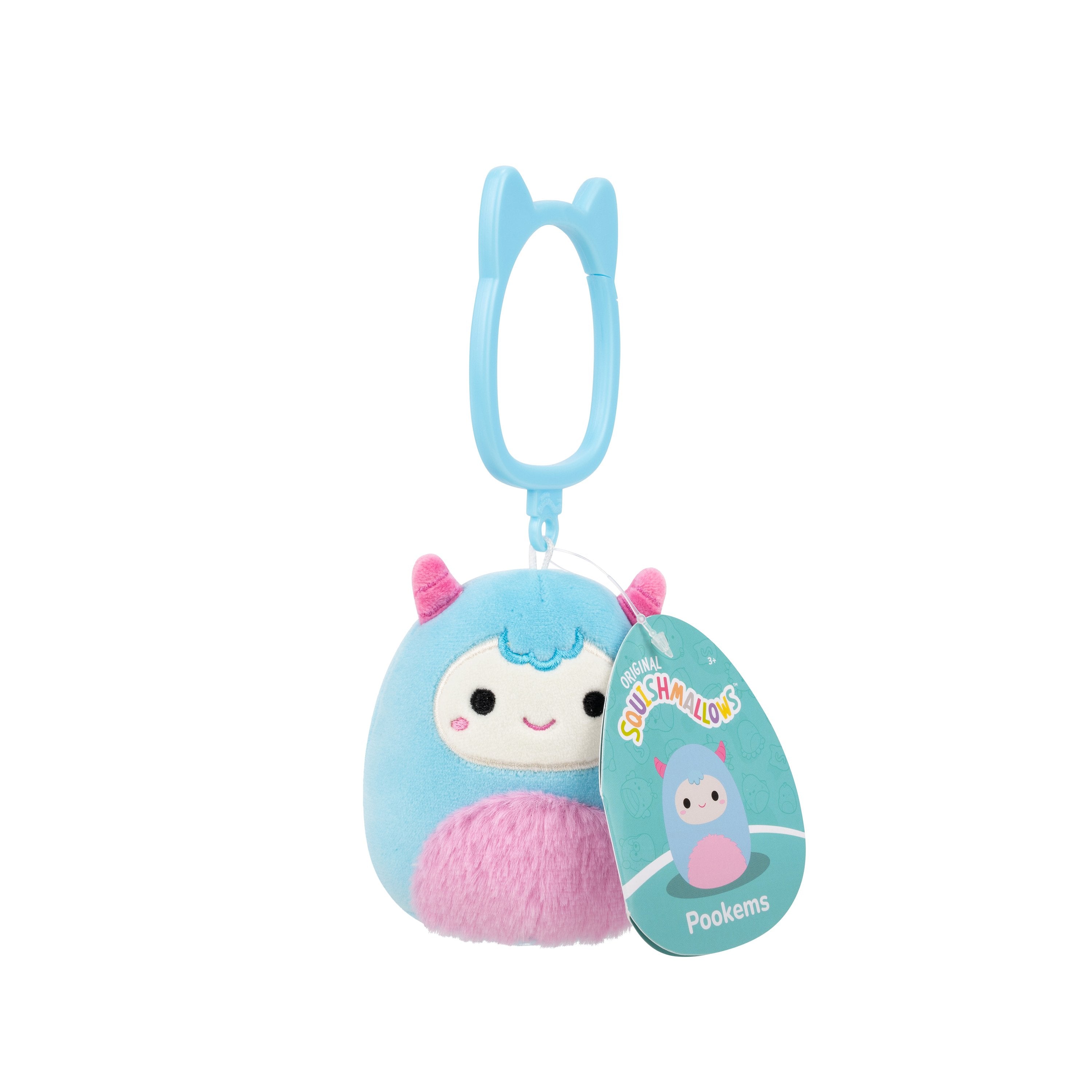 Squishmallows Pookems Nøglering – Sødt Krammedyr til Rejse
