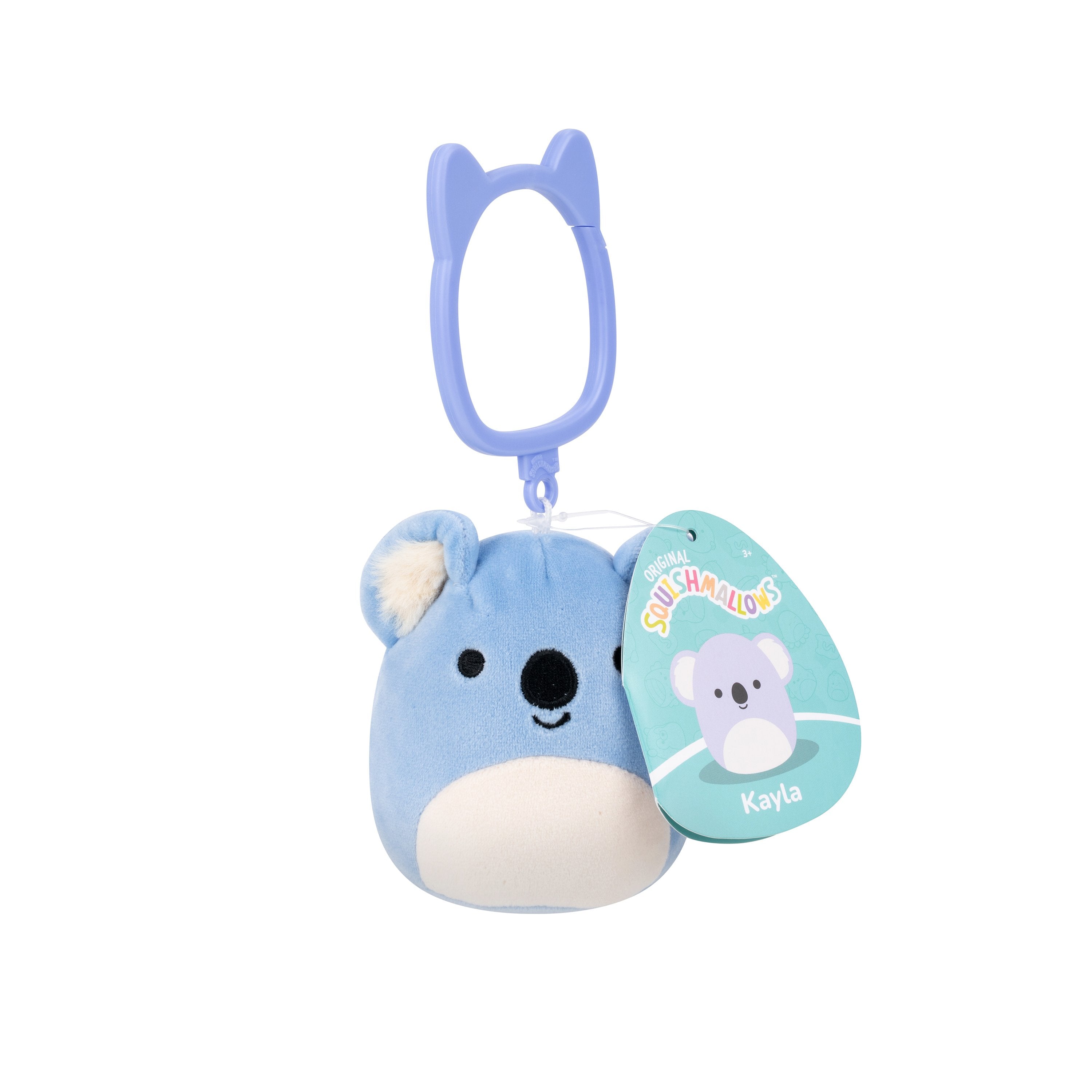 Squishmallows Clip-On – Kayla til Leg og Nøglering