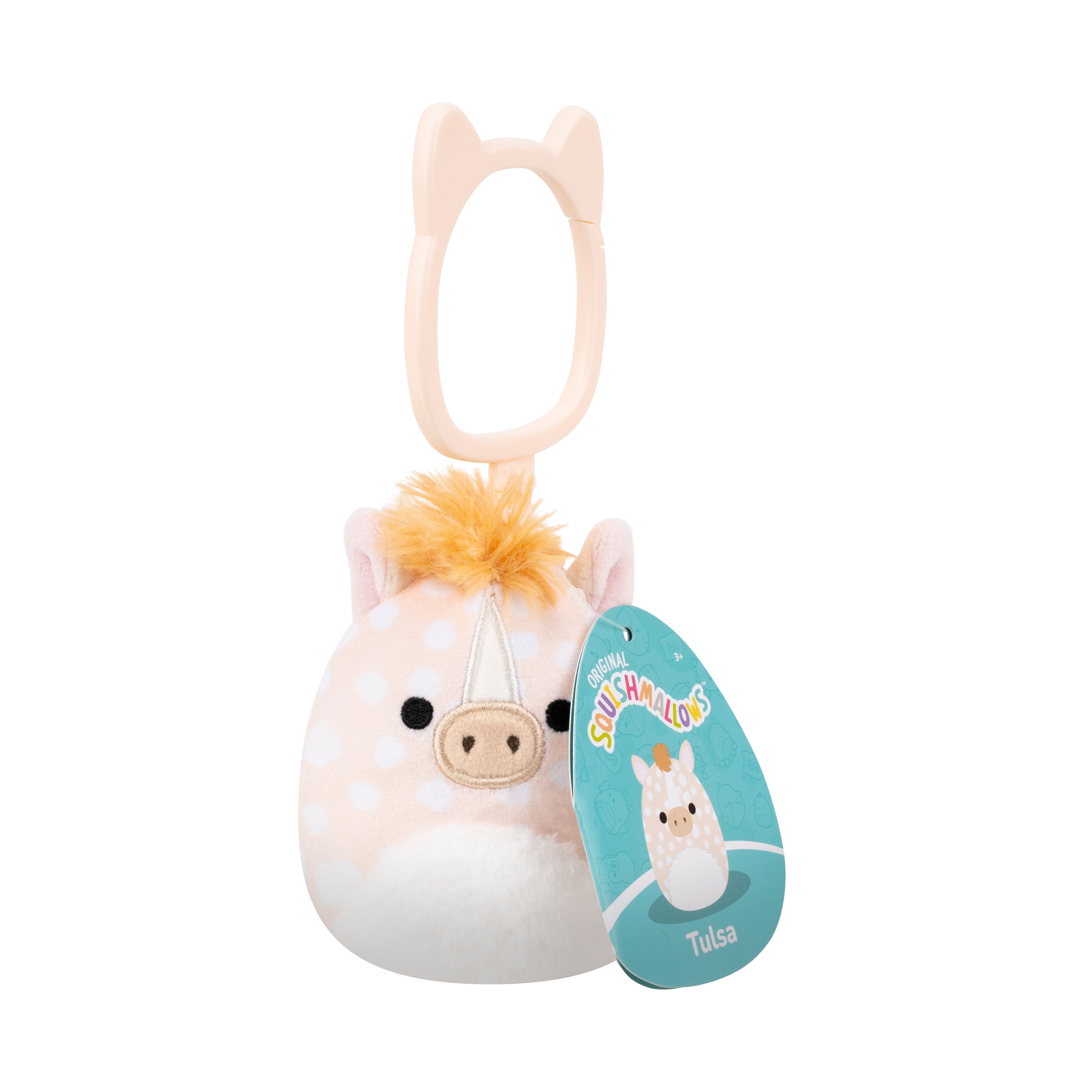Squishmallows Clip On - Tulsa Nøglering til Bamsetosser