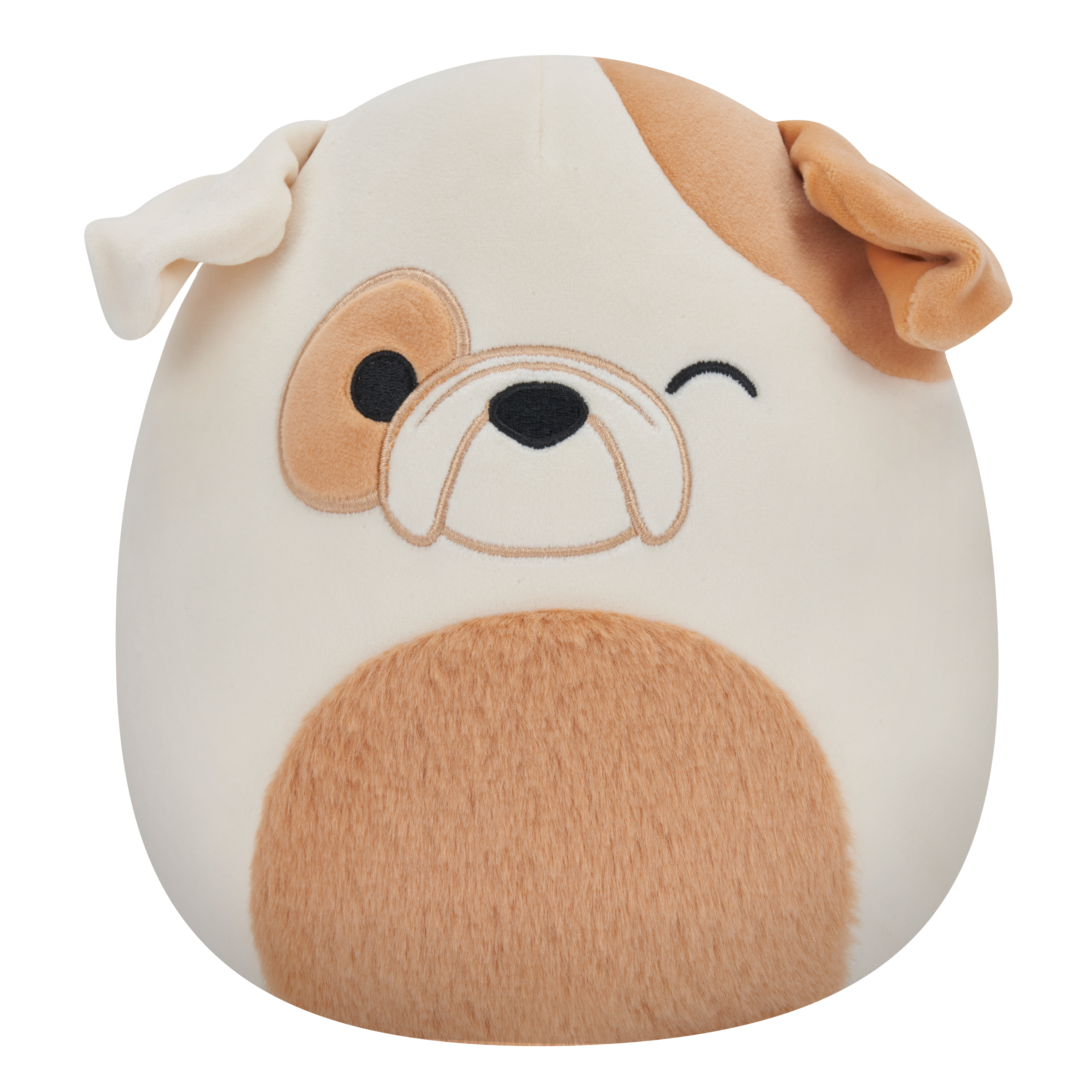 Squishmallows – Brock, den søde bulldog bamse 19 cm